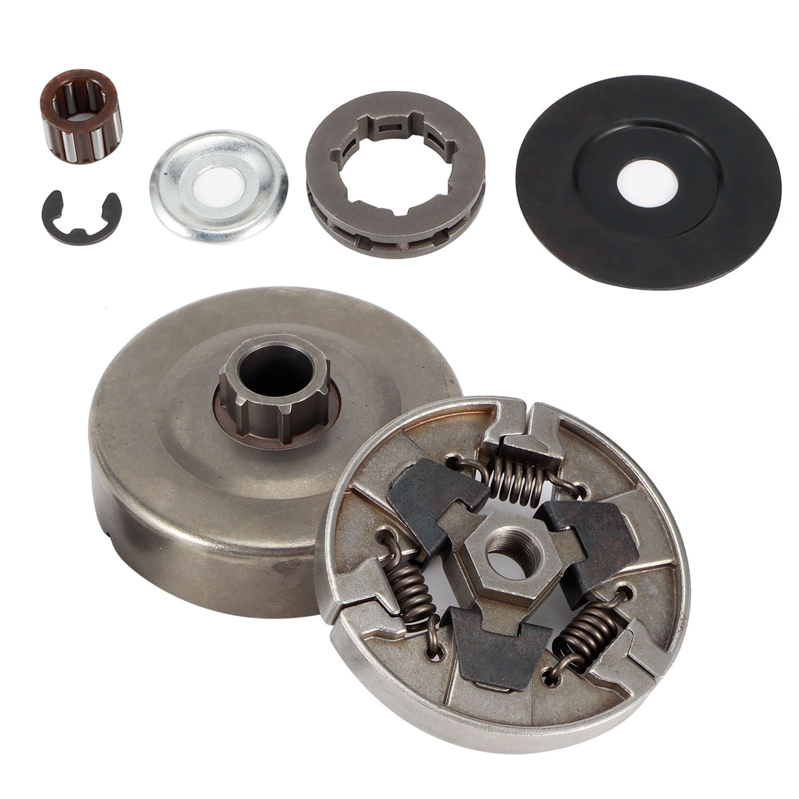 3/8in-7 Clutch Drum Rim Sprocket Assembly Kit for Stihl MS660 066 064 MS640 view 7