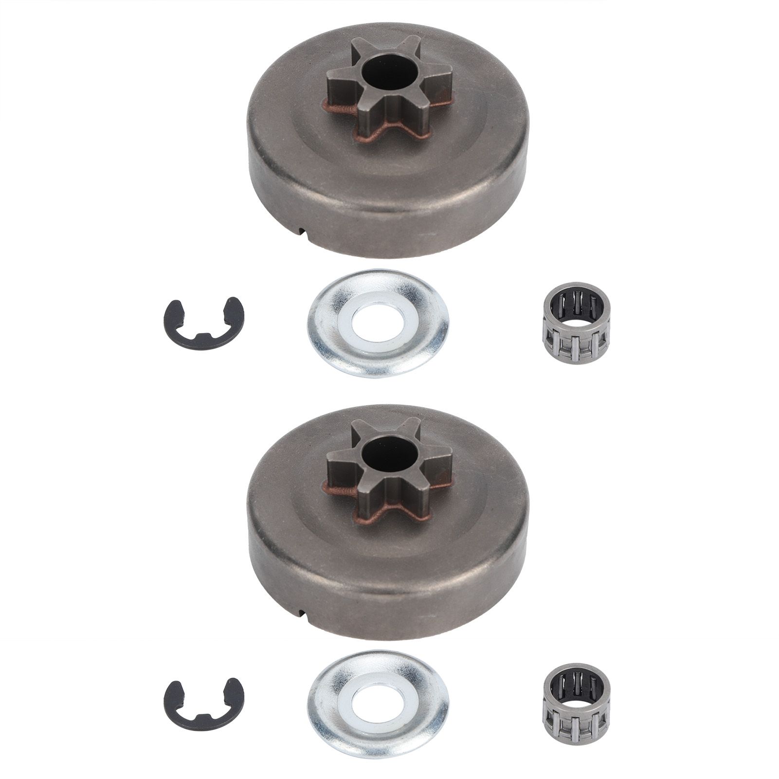 2 Set Clutch Drum Sprocket Kit Fit for STIHL 017 018 021 023 025 MS170 MS180 view 2