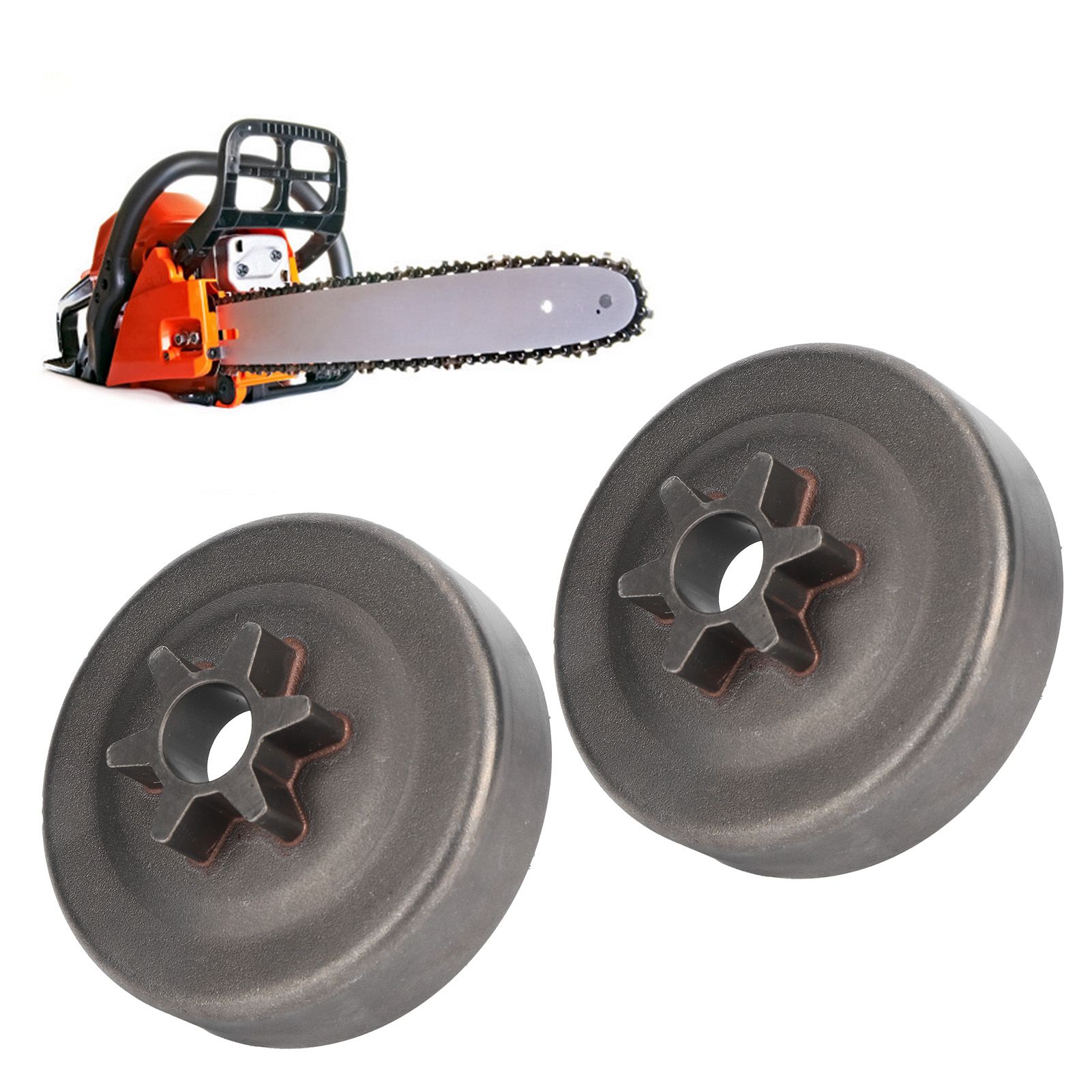 2 Set Clutch Drum Sprocket Kit Fit for STIHL 017 018 021 023 025 MS170 MS180 view 9