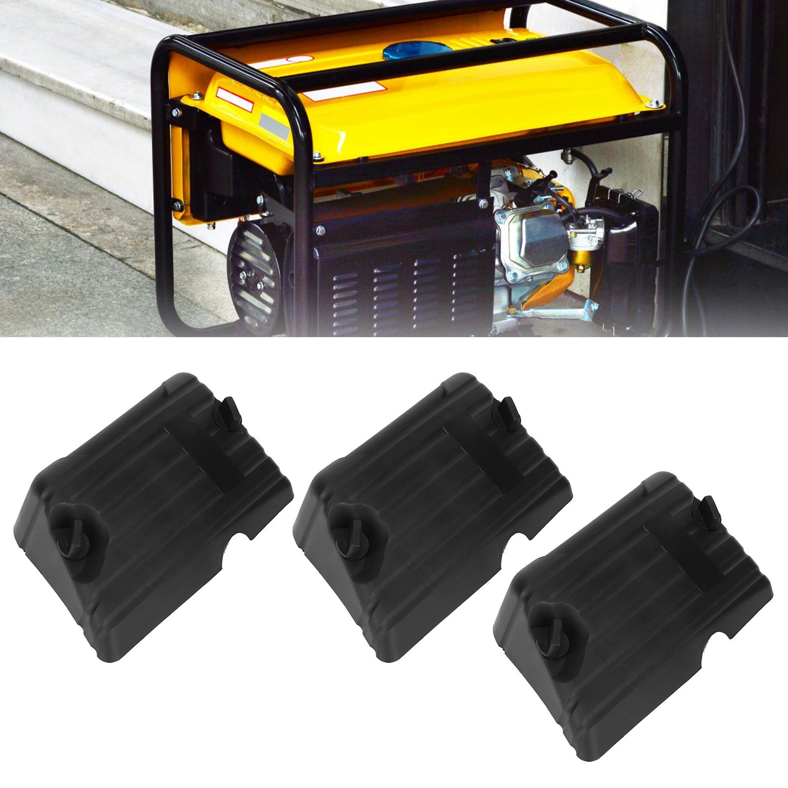 3PCS Engine Range Extender Air Filter Assembly Fit for 154F 156F 1KW Gasoline view 10