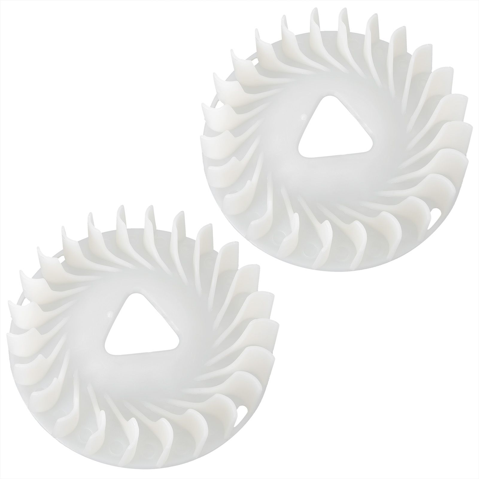 2PCS 5kw 6.5kw Engine Flywheel Cooling Fan Blade Fit for 188F/190F Gasoline view 3
