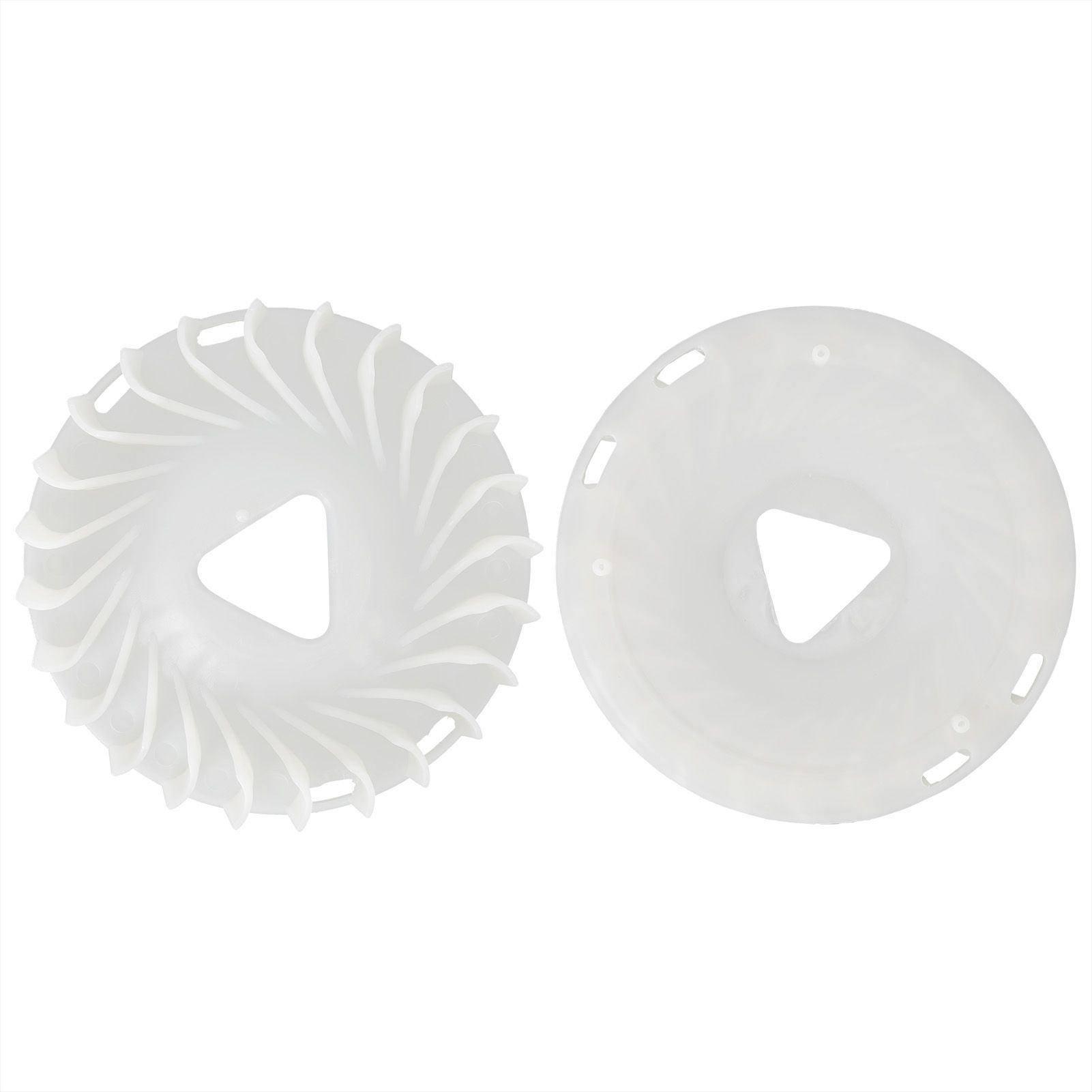 2PCS 5kw 6.5kw Engine Flywheel Cooling Fan Blade Fit for 188F/190F Gasoline view 5