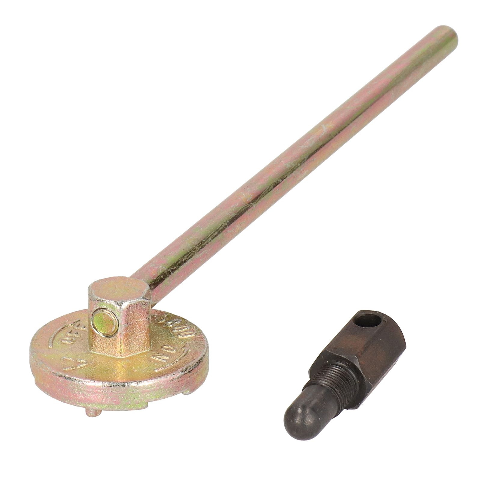 Zine Alloy Chainsaw Flywheel Removal Piston Stop Tool for Poulan Chain Saw view 3