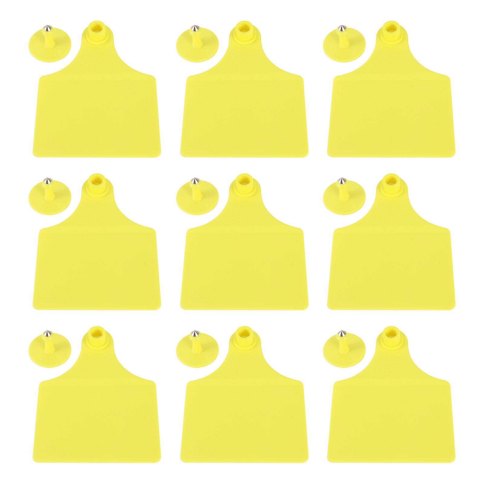 20 Set Livestock Identification Blank Ear Tag for Goats Sheep Cattle Cows Pigs view 6
