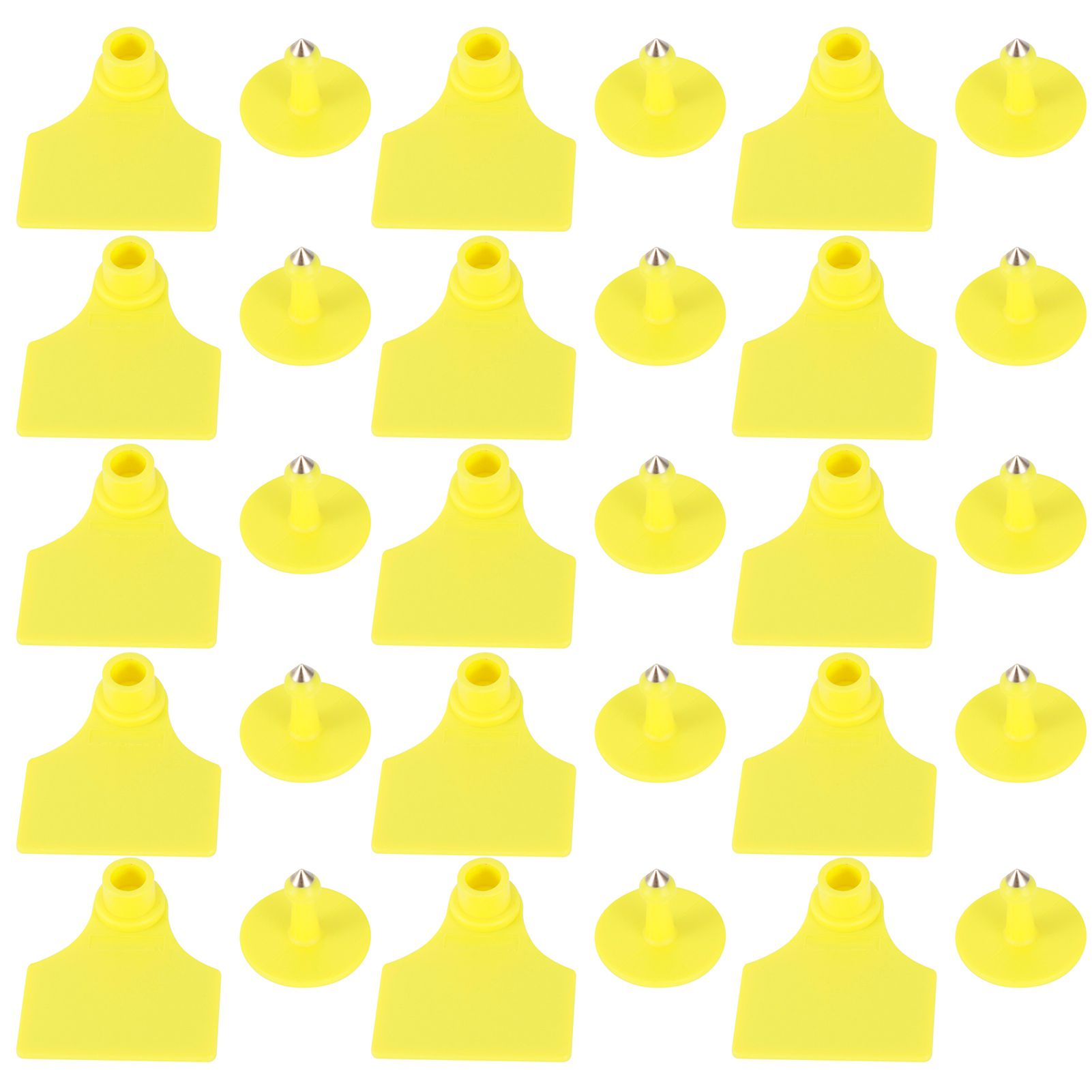 20 Set Livestock Identification Blank Ear Tag for Goats Sheep Cattle Cows Pigs view 3