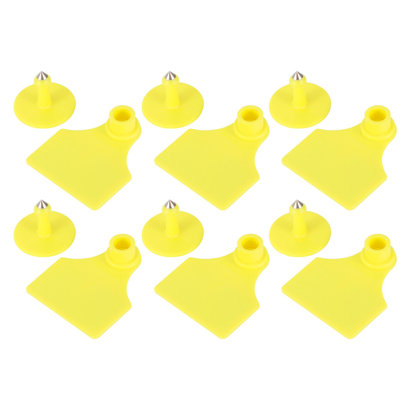 20 Set Livestock Identification Blank Ear Tag for Goats Sheep Cattle Cows Pigs view 4