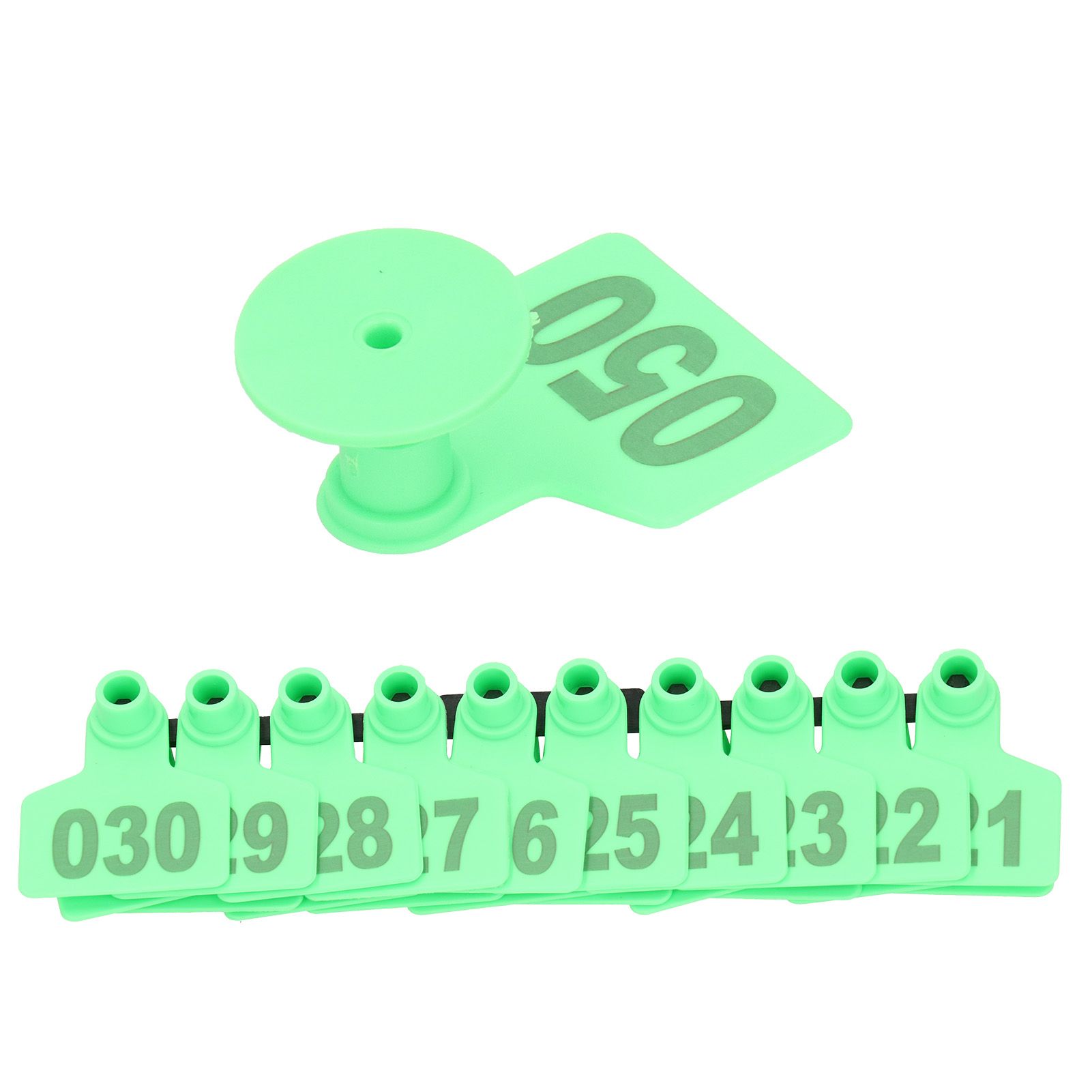 Pig Ear Tag Signs Marking Labels with Numbers for Farm Animal Identification view 3