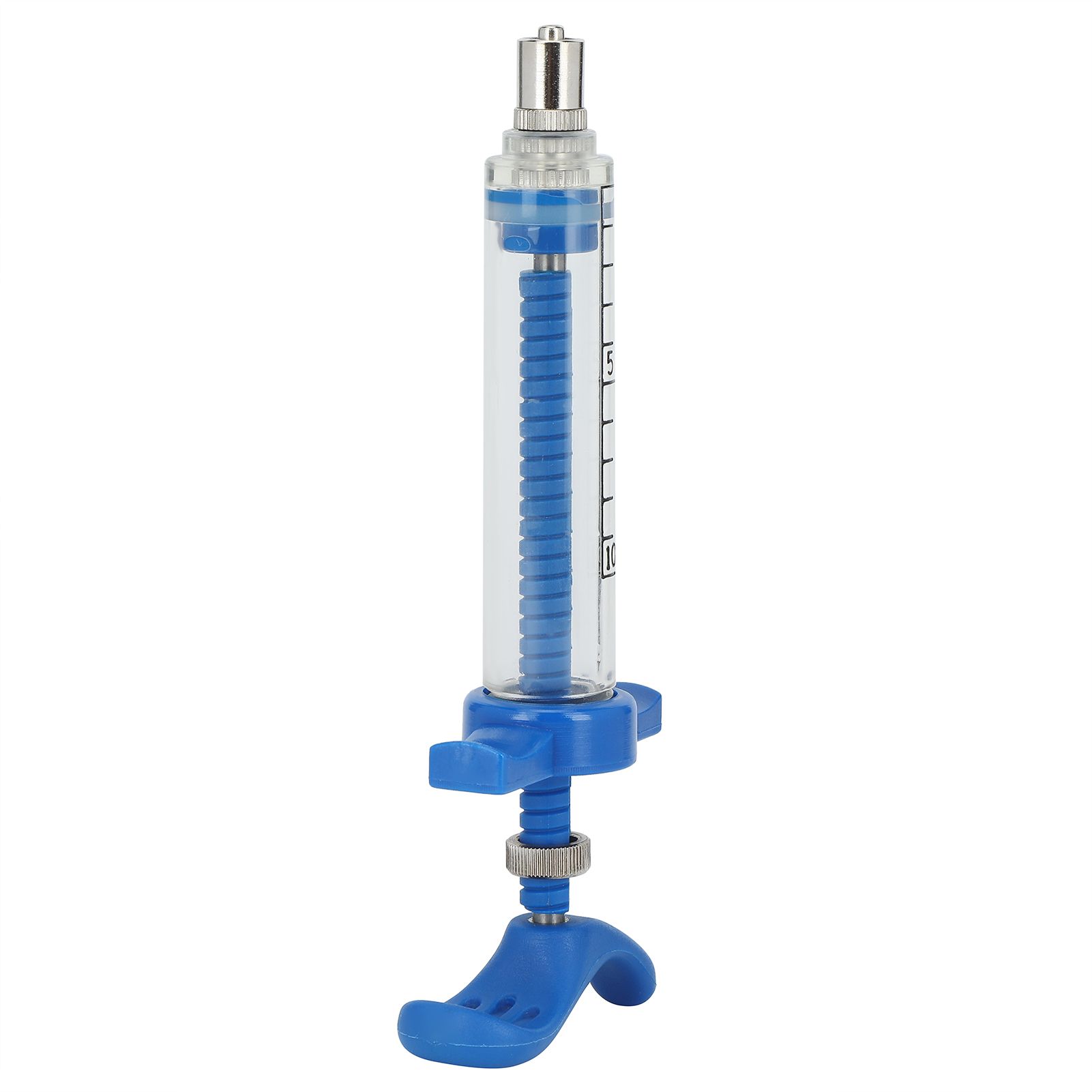 Plastic Steel Syringe Animal Injector Syringe Accessories Animal Nursing view 3