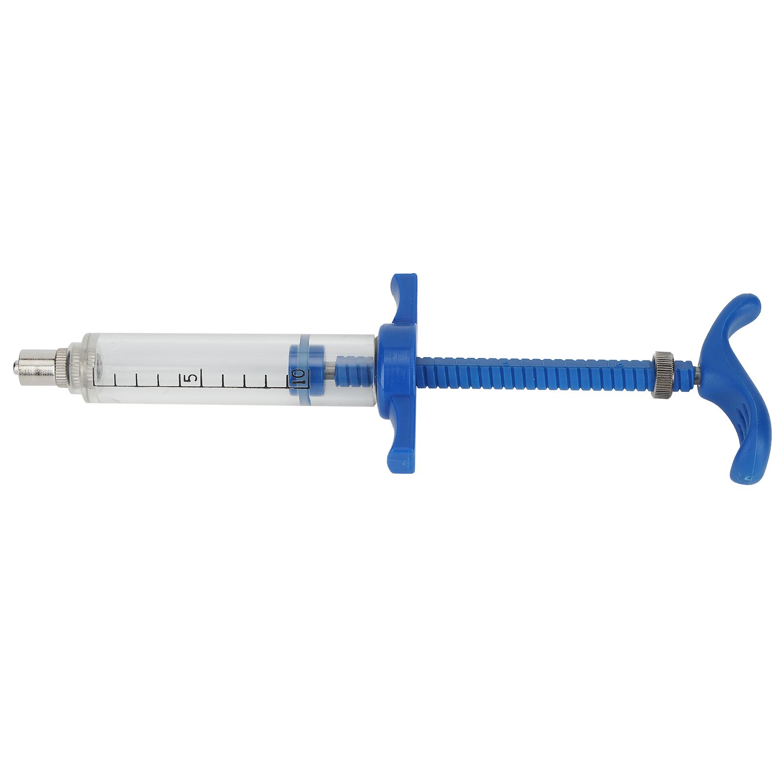 Plastic Steel Syringe Animal Injector Syringe Accessories Animal Nursing view 5