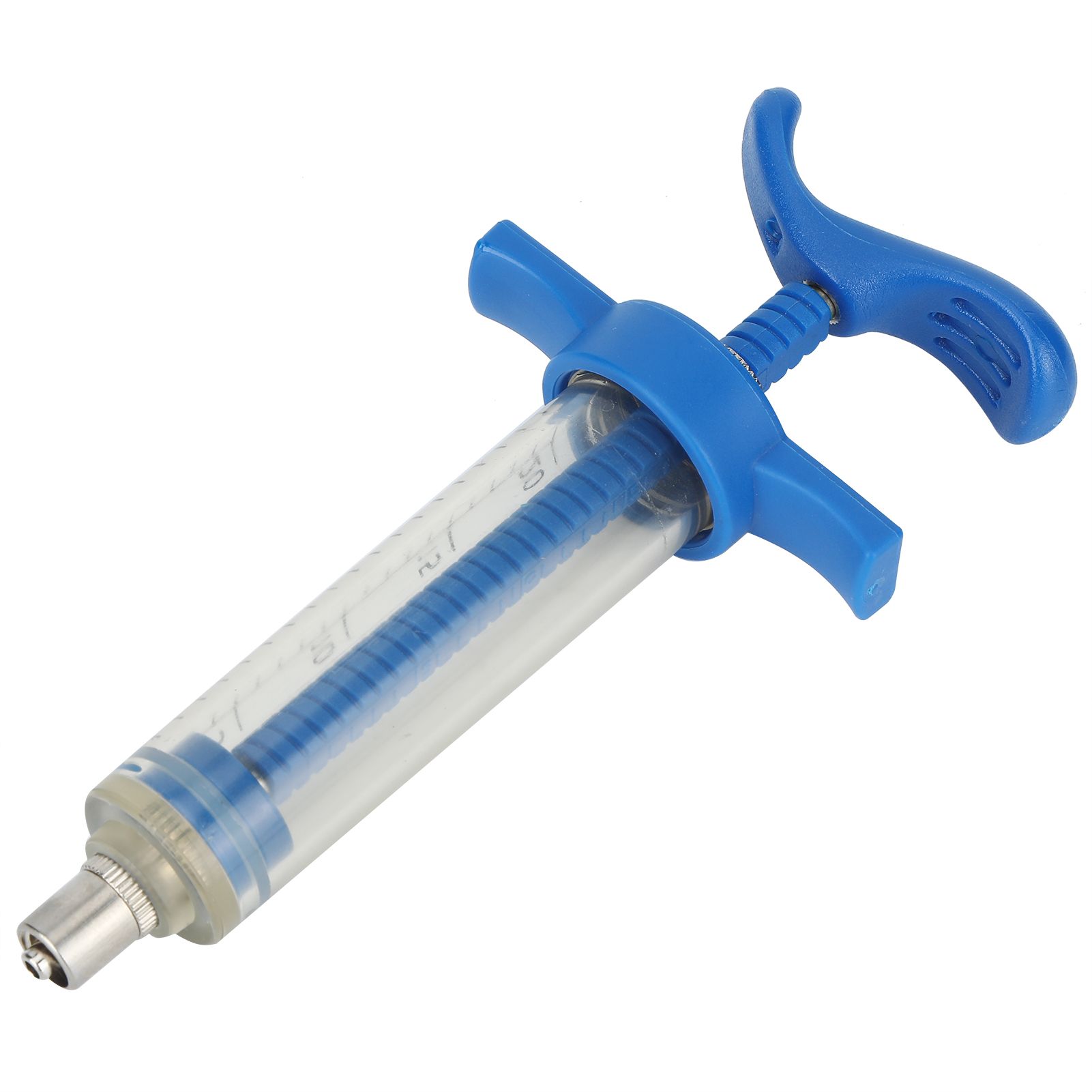 Plastic Steel Syringe Animal Injector Syringe Accessories Animal Nursing view 5