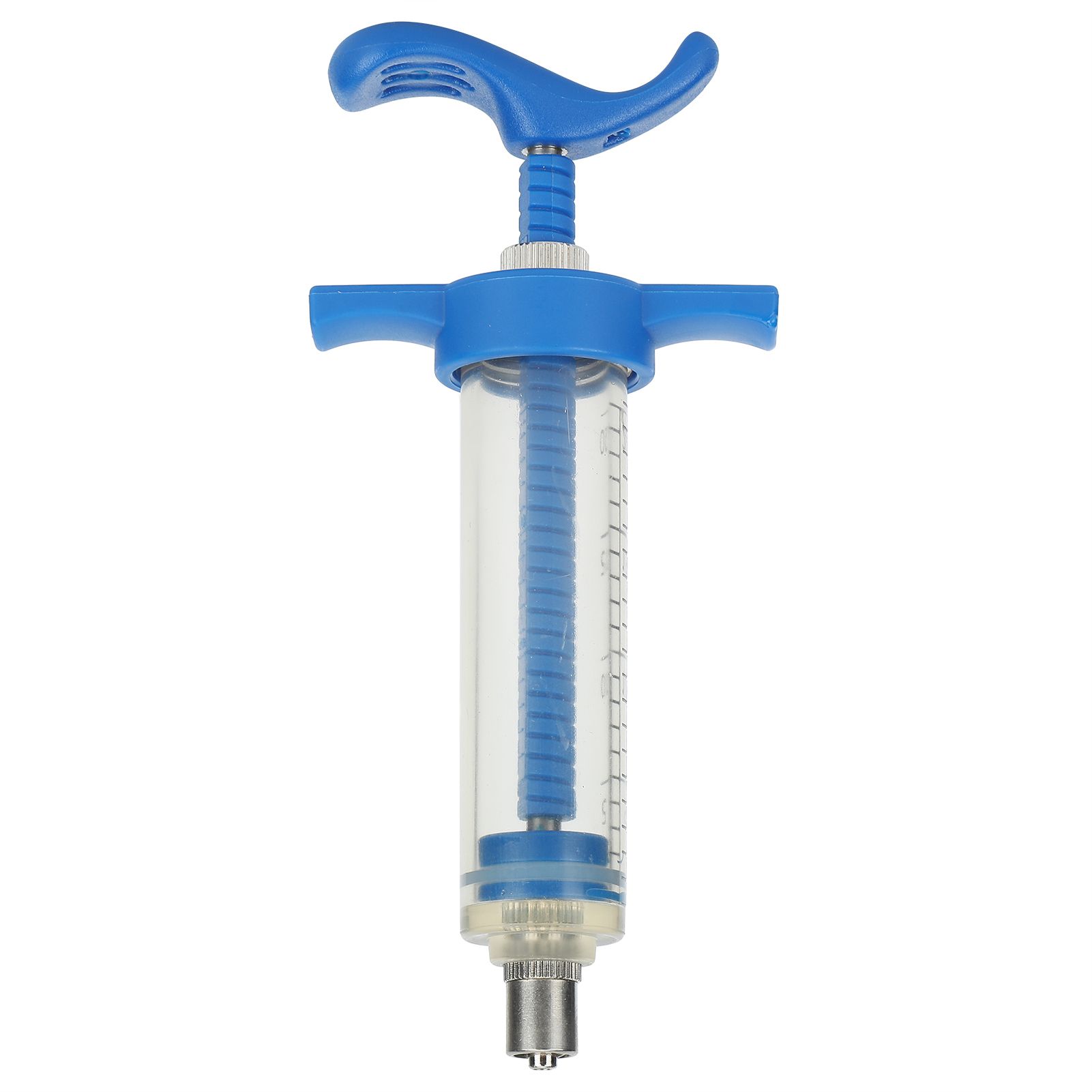 Plastic Steel Syringe Animal Injector Syringe Accessories Animal Nursing view 6