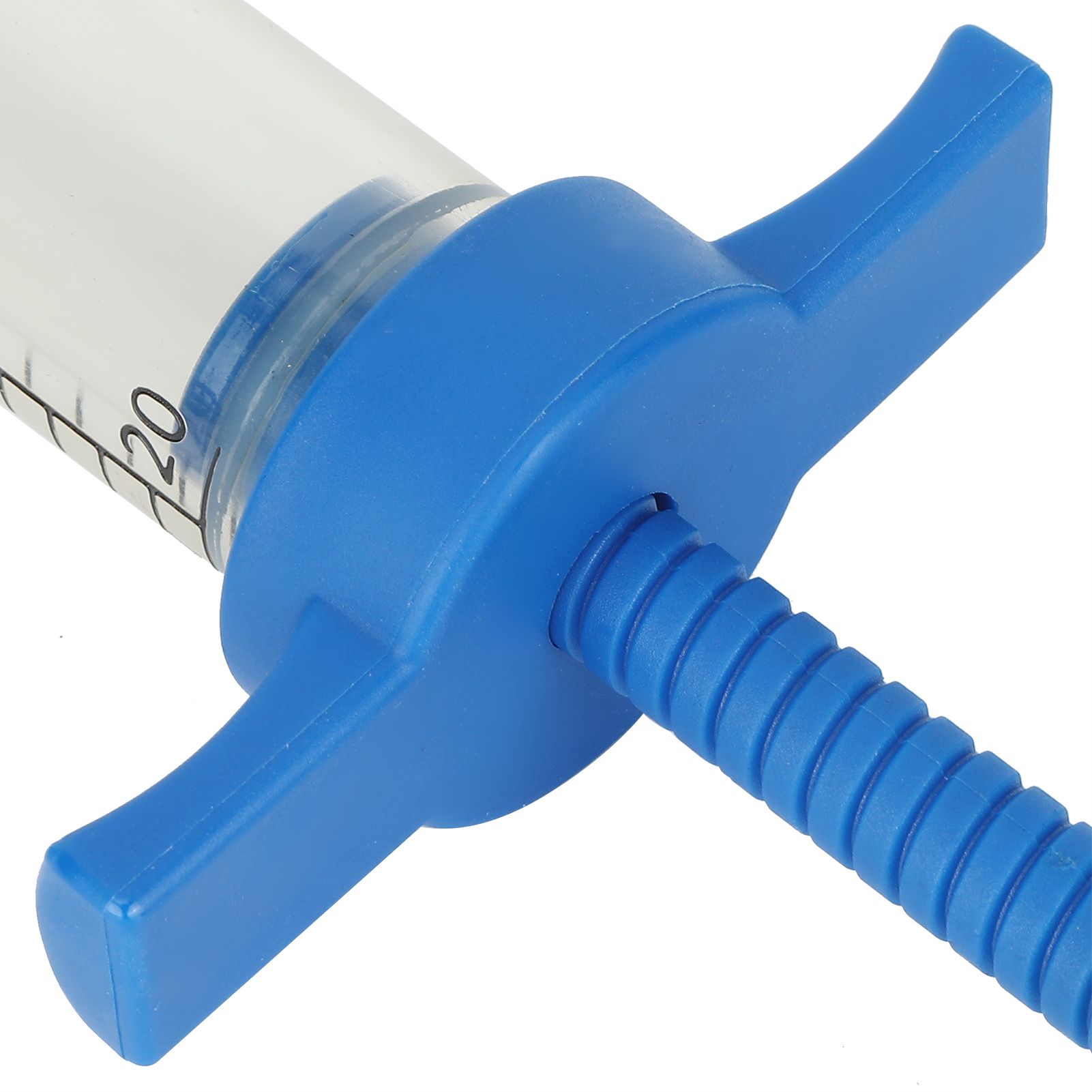 Plastic Steel Syringe Animal Injector Syringe Accessories Animal Nursing view 12