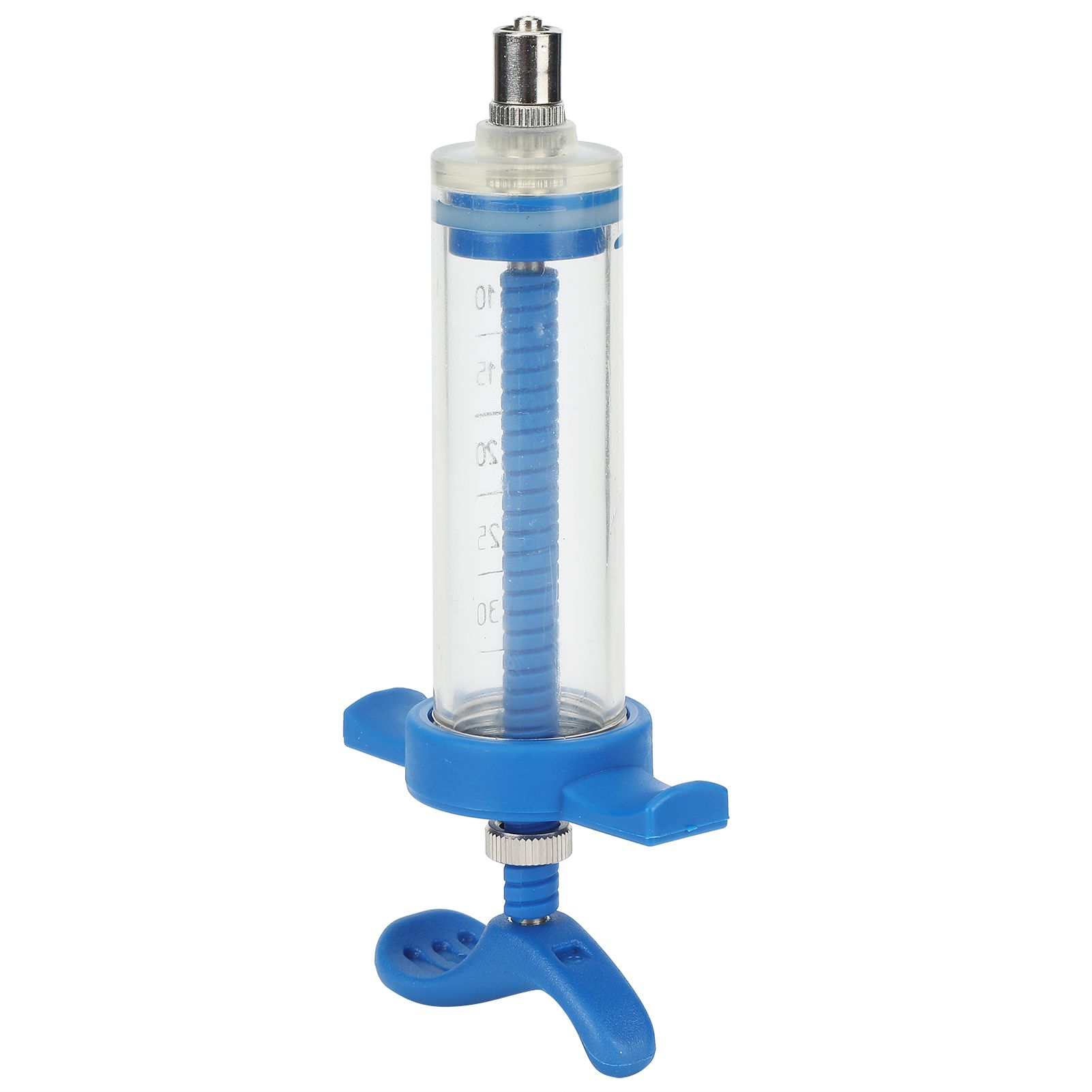Plastic Steel Syringe Animal Injector Syringe Accessories Animal Nursing view 3