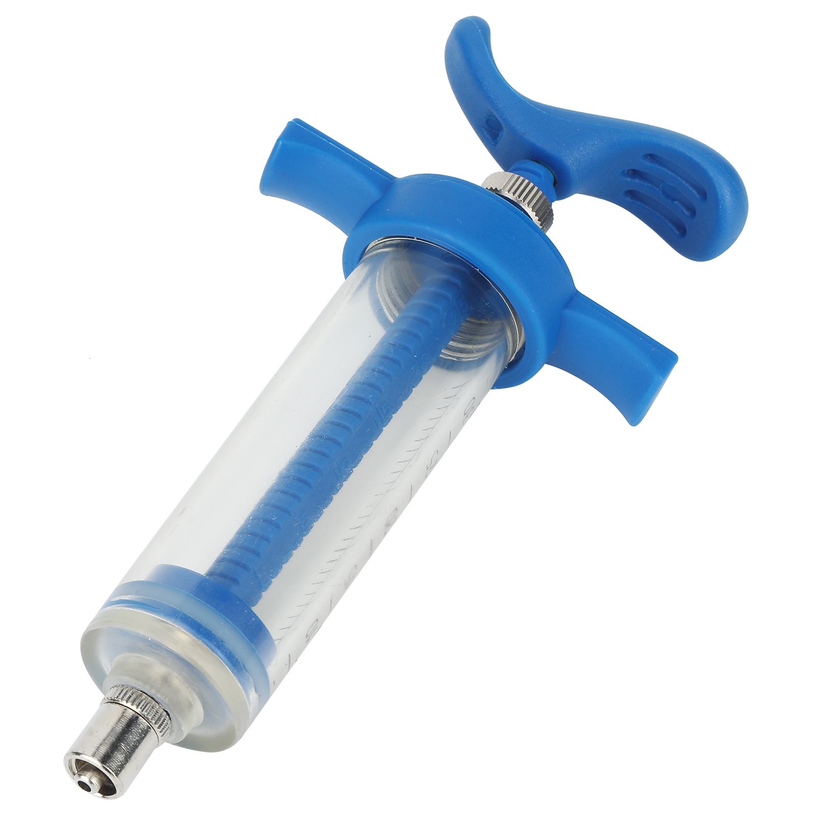 Plastic Steel Syringe Animal Injector Syringe Accessories Animal Nursing view 4
