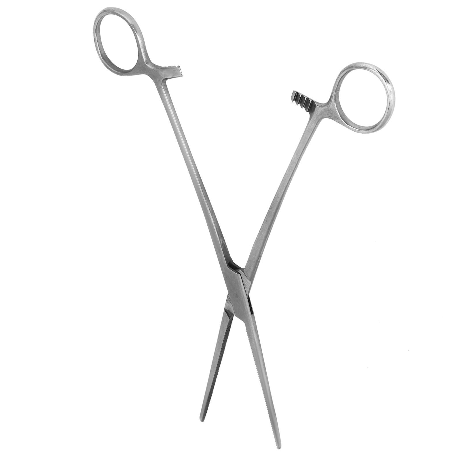 22cm/8.7in Haemostatic Hemostat Forceps Portable Stainless Steel Pliers Hair view 8