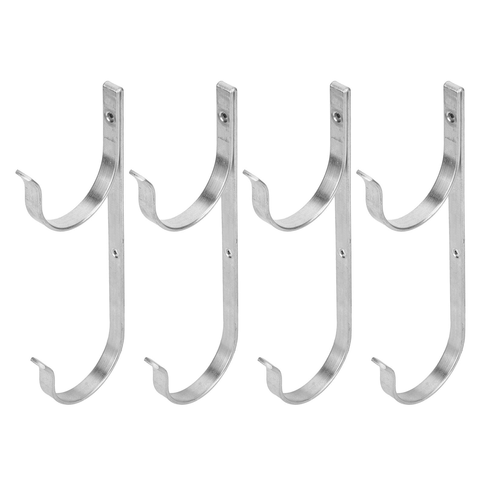 4pcs Aluminum Alloy Hook Clothes Towel Hanger Organizer Supplies for Swimming view 4