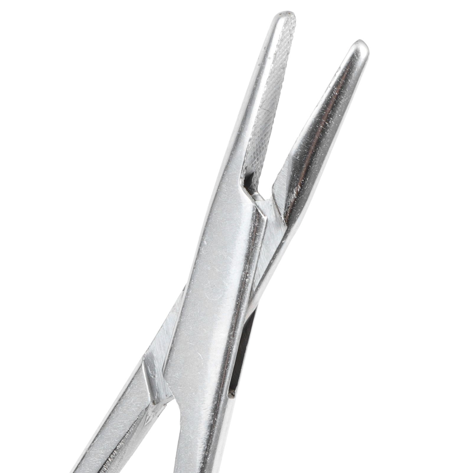 18cm Needle Clamp Holder Stainless Steel Stitching Forceps Surgical Pliers for view 11