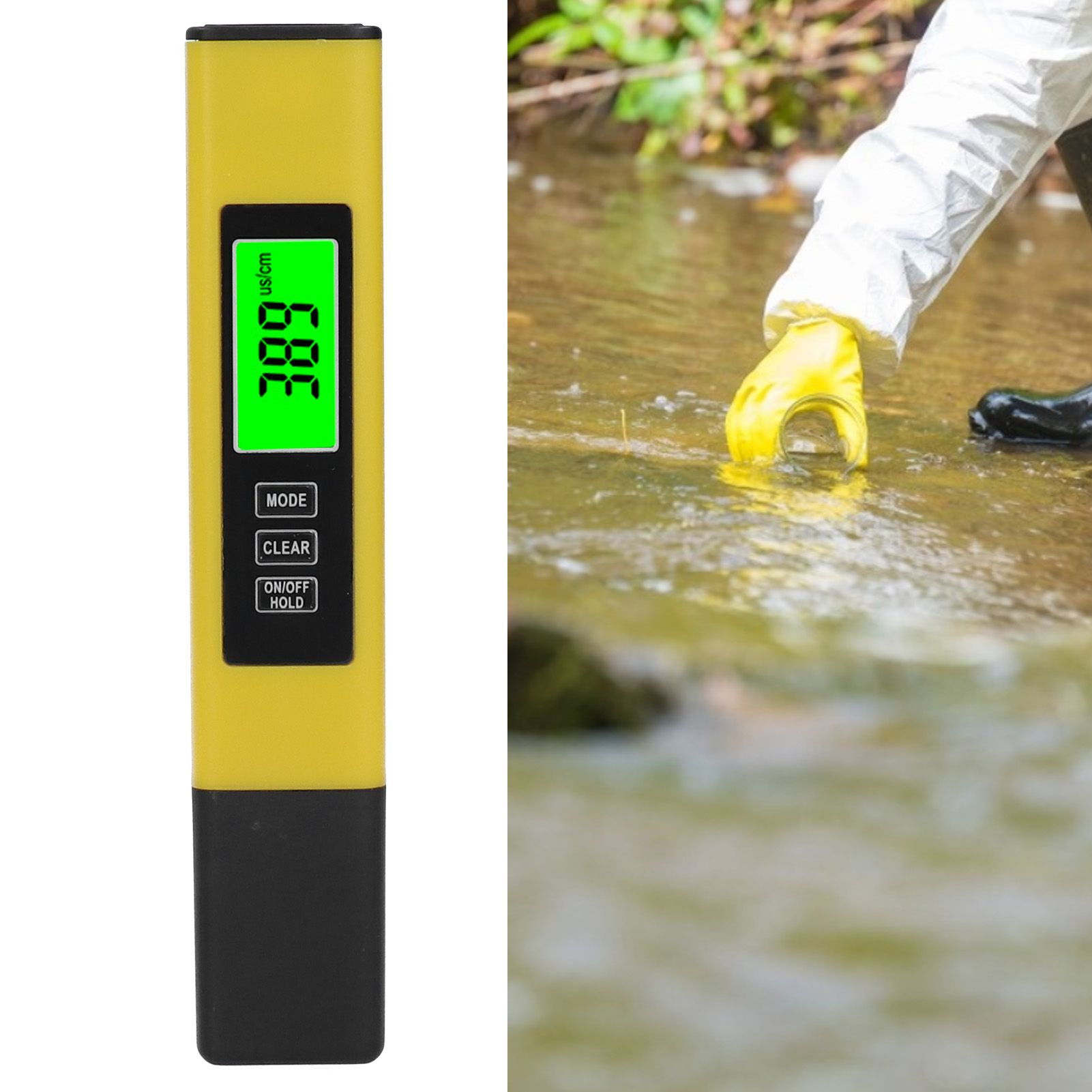 3‑in‑1 Digital Water Quality Tester Test Meter Pen Professional TDS EC view 9