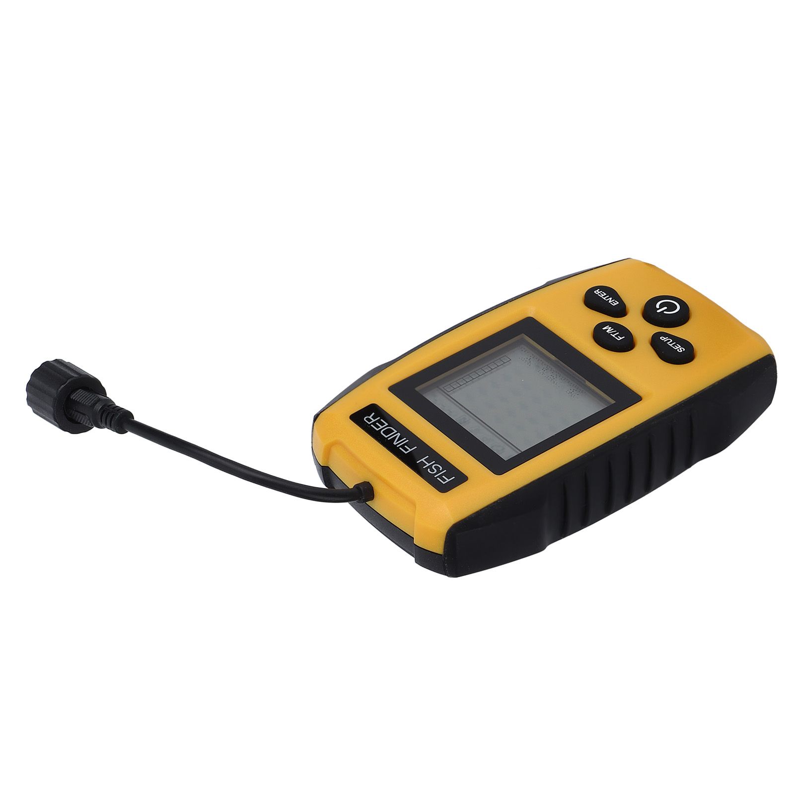Portable HandHeld Wired Sonar Sensor Ultrasonic Fish Finder Detector Fishing view 5