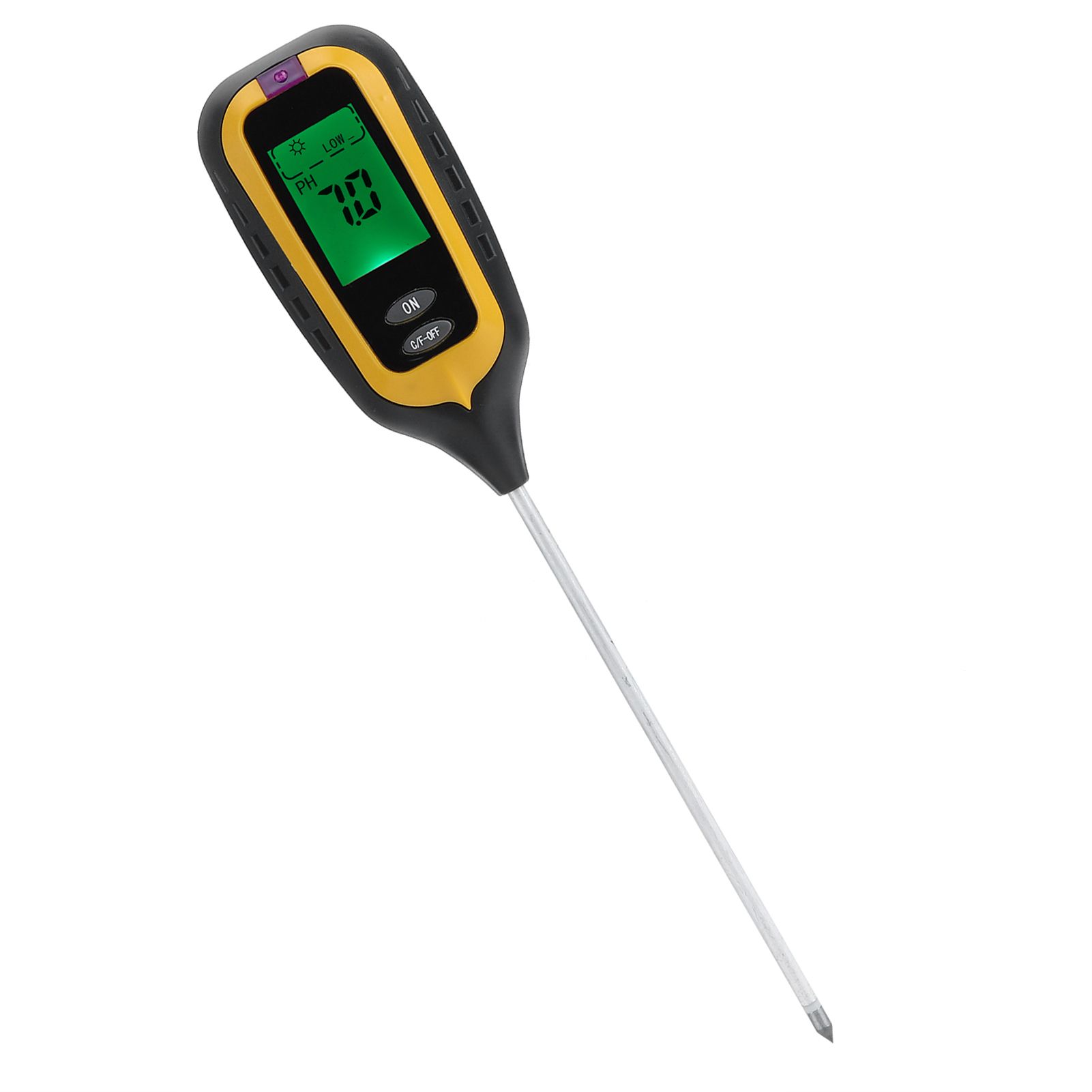 4‑in‑1 Soil Moisture Temperature Light PH Tester Meter Gardening Tools for view 7