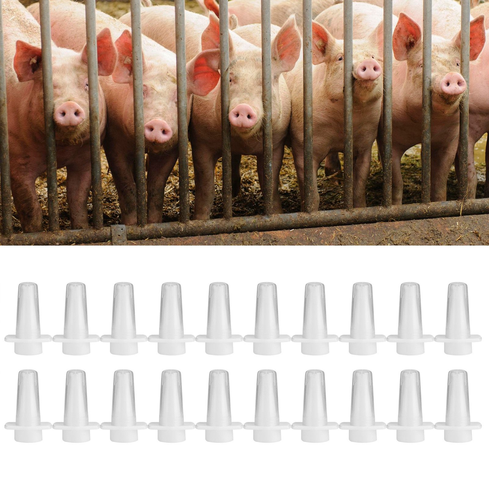 20PCS Pig Nasal Spray Vaccine Immune Sprinkler Dropper Veterinary Supplies view 9