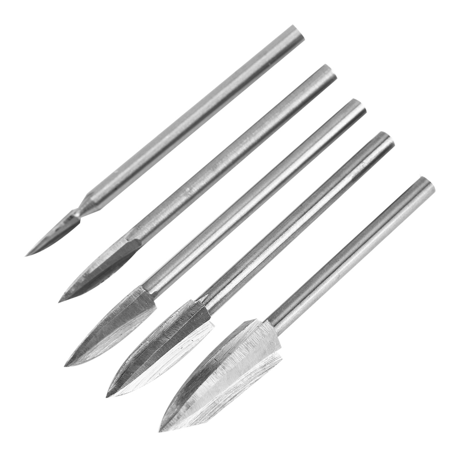 5PCS/Set Wood Engraving Tool Milling Cutter Root Carving Tools for DIY Woodworking view 5
