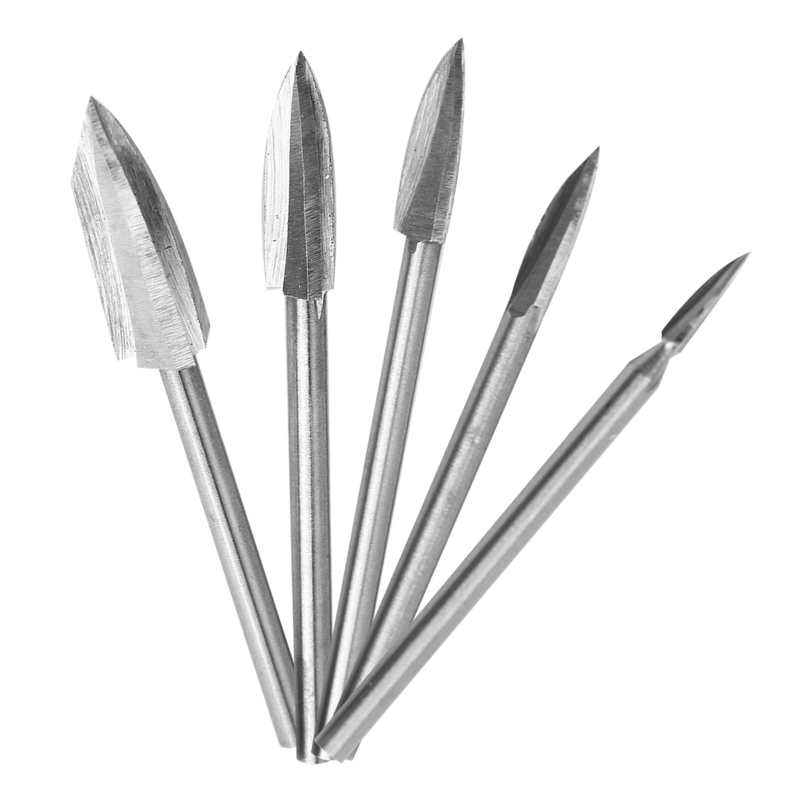 5PCS/Set Wood Engraving Tool Milling Cutter Root Carving Tools for DIY Woodworking view 6