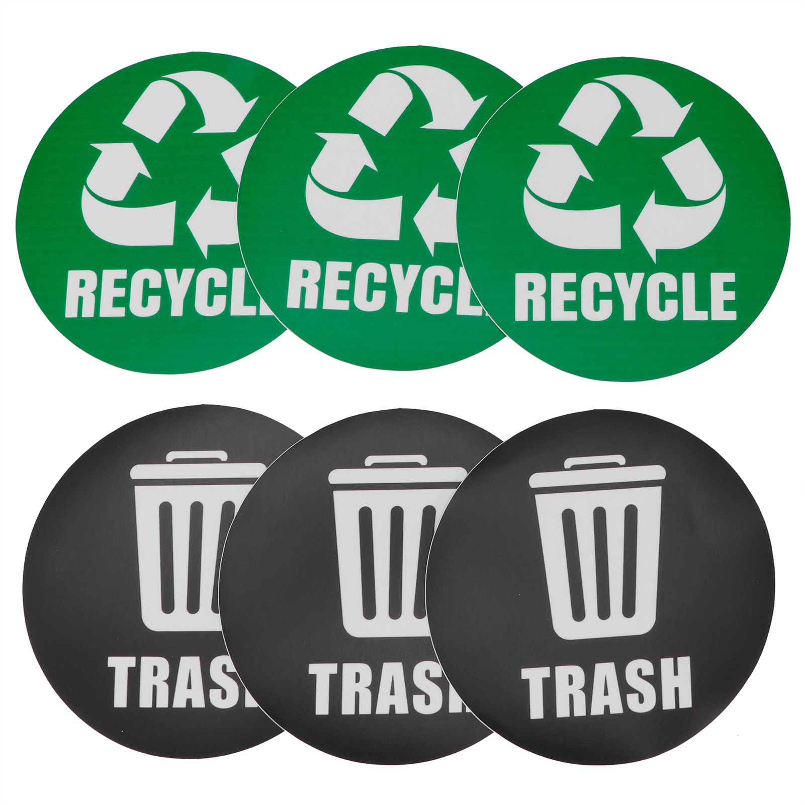 18Pcs Environmental Label Recycle Trash Decal Stickers SelfAdhesive Waterproof view 4