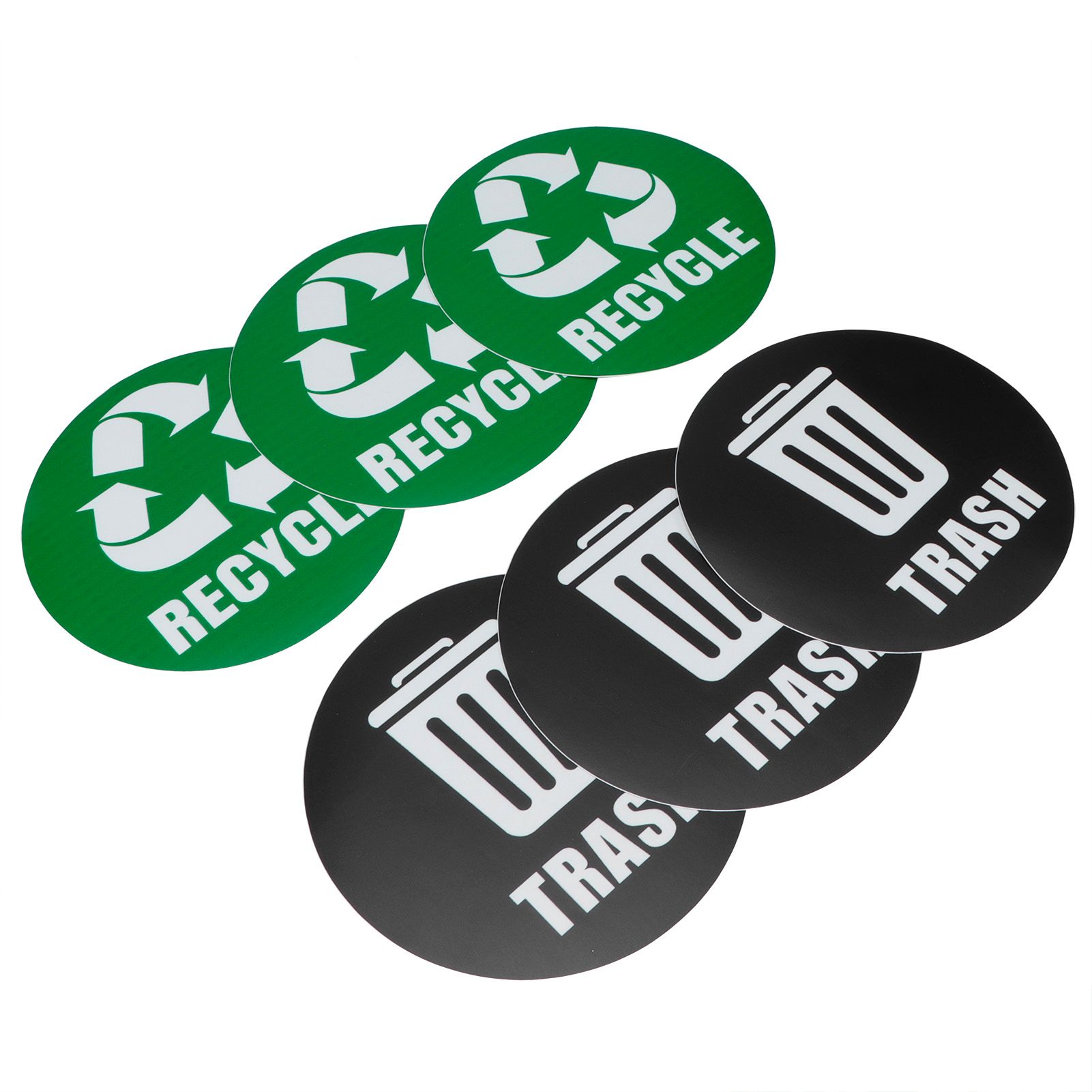 18Pcs Environmental Label Recycle Trash Decal Stickers SelfAdhesive Waterproof view 5
