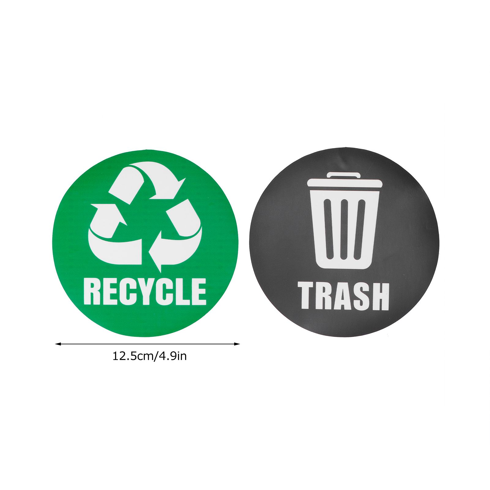 18Pcs Environmental Label Recycle Trash Decal Stickers SelfAdhesive Waterproof view 11