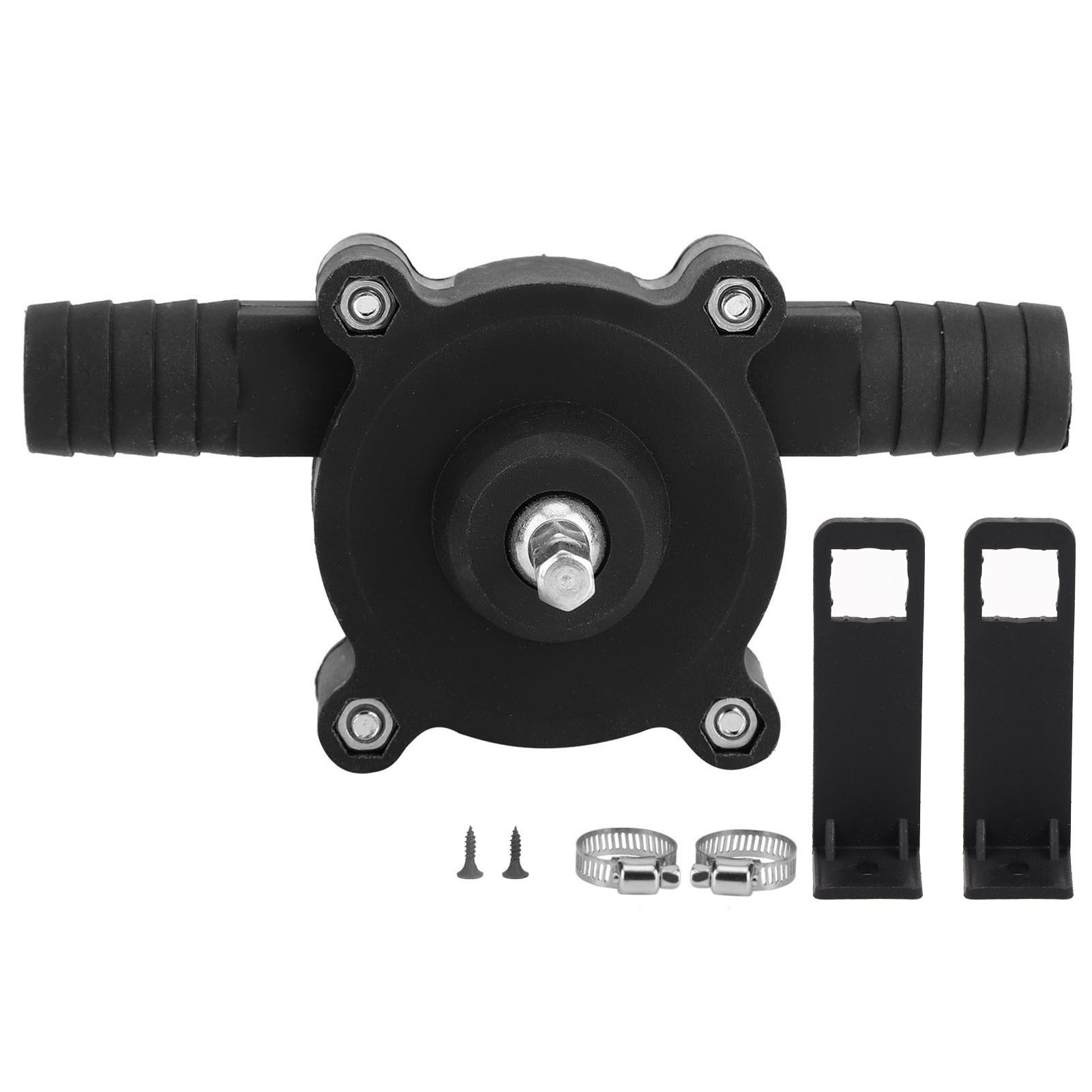 Mini Water Pump SelfPriming Electric Drill Pumps for Oil Fluid Transfer Garden view 2