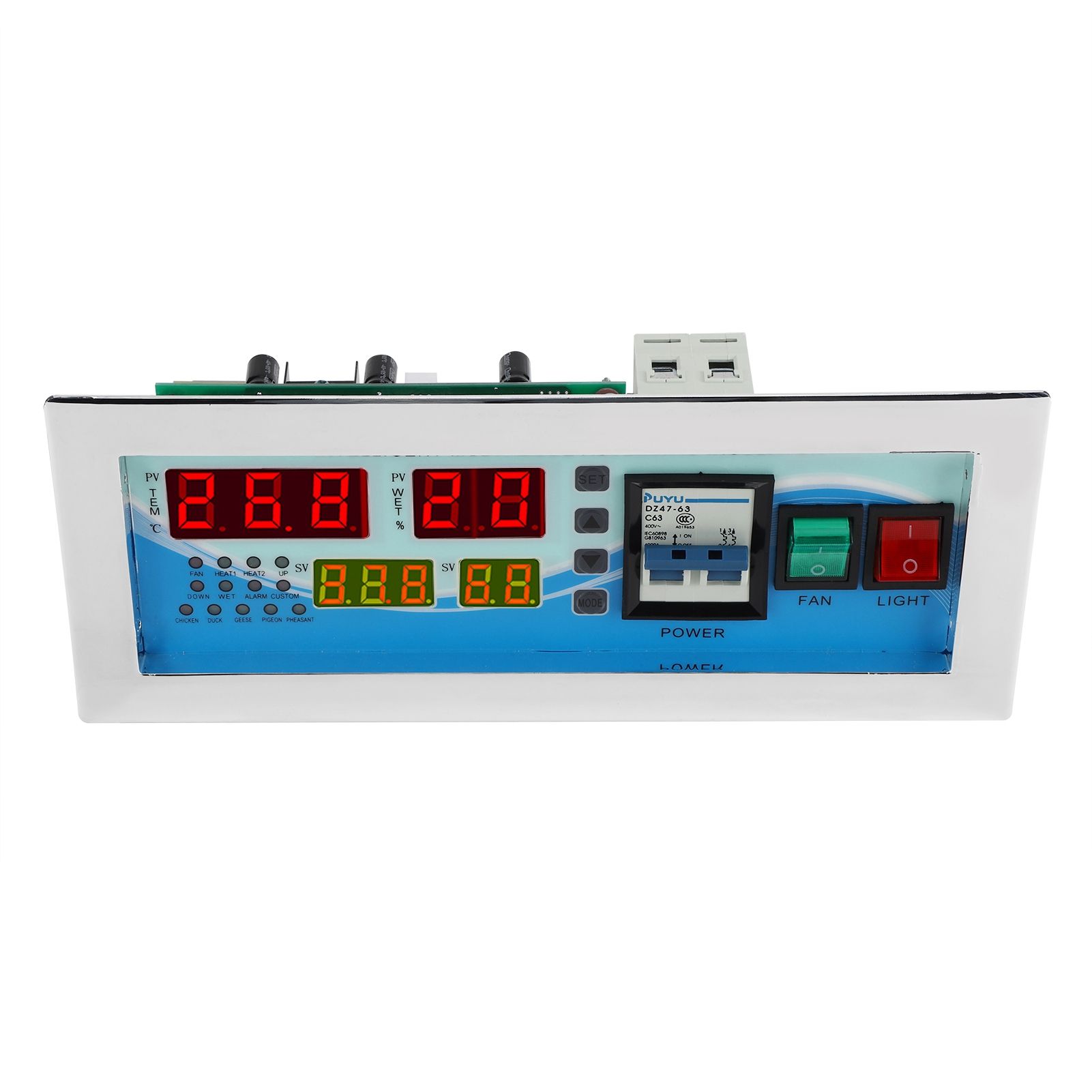 Automatic Egg Incubator Controller Digital Temperature Humidity Controller view 3