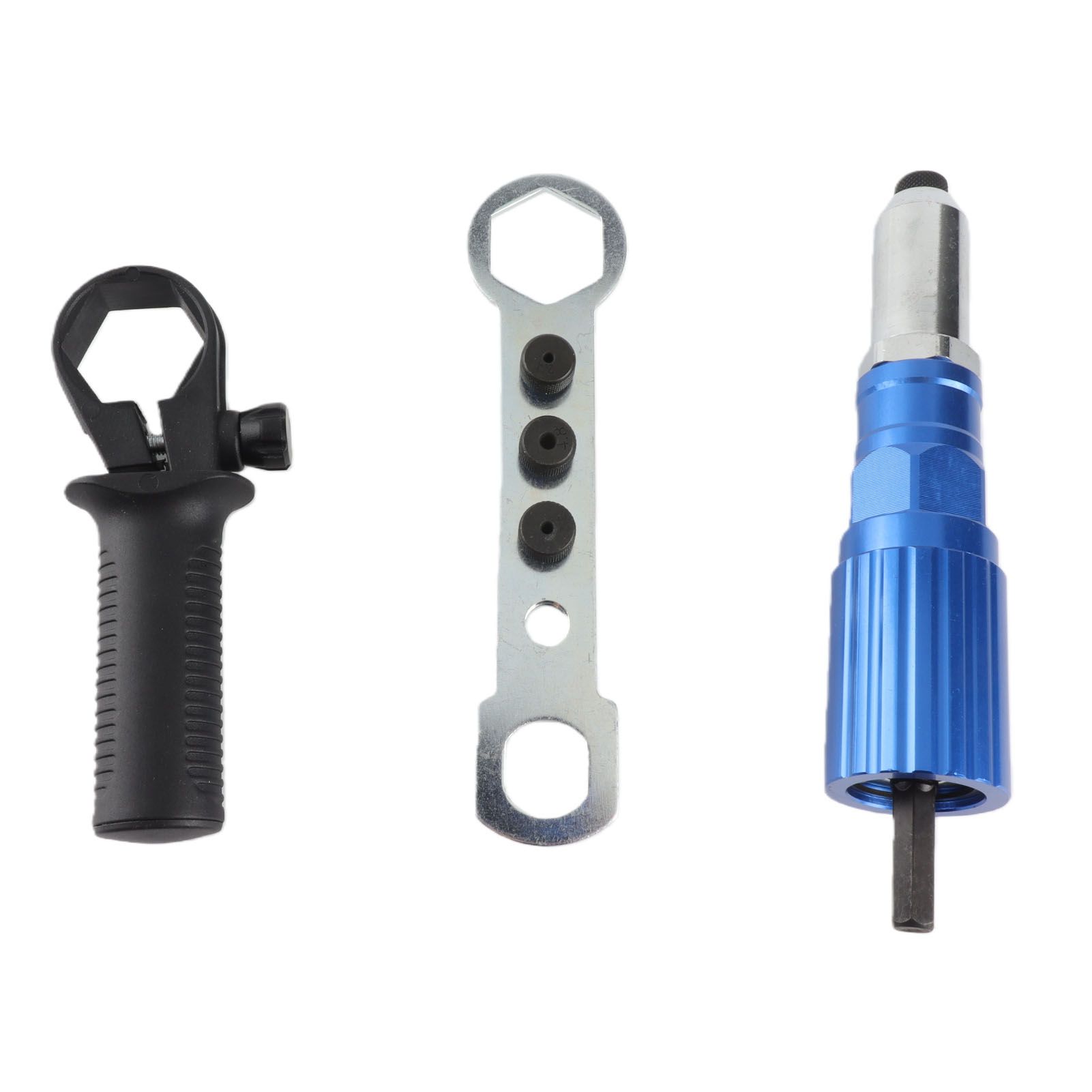Rivet Drill Attachment Electric Riveter Conversion Connector Adaptor Electric view 2