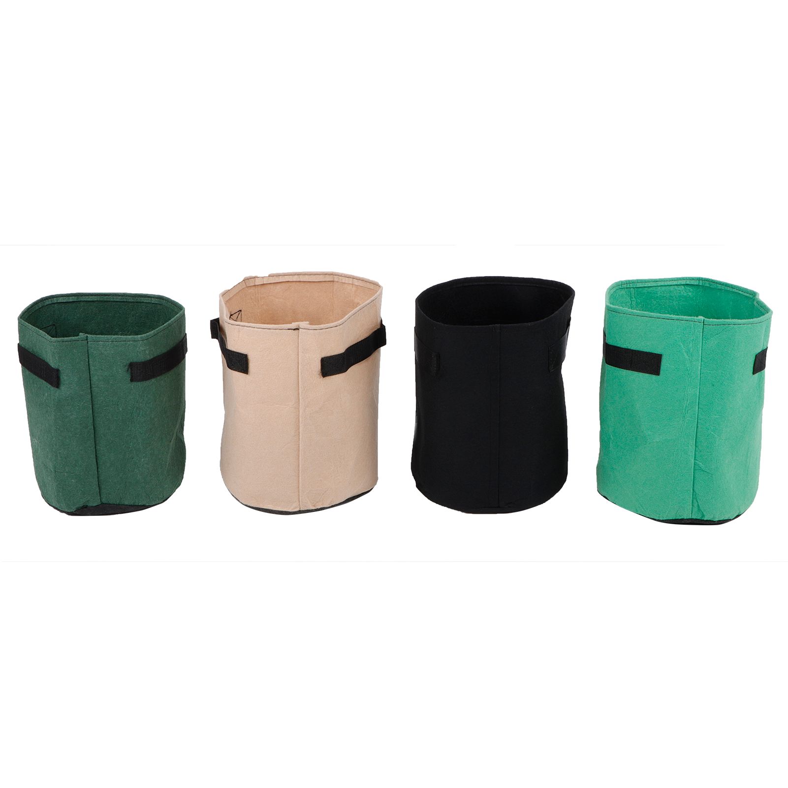 4Pcs Garden Felt Growing Plant Bag Indoor Outdoor Vegetable Flower Pot view 3