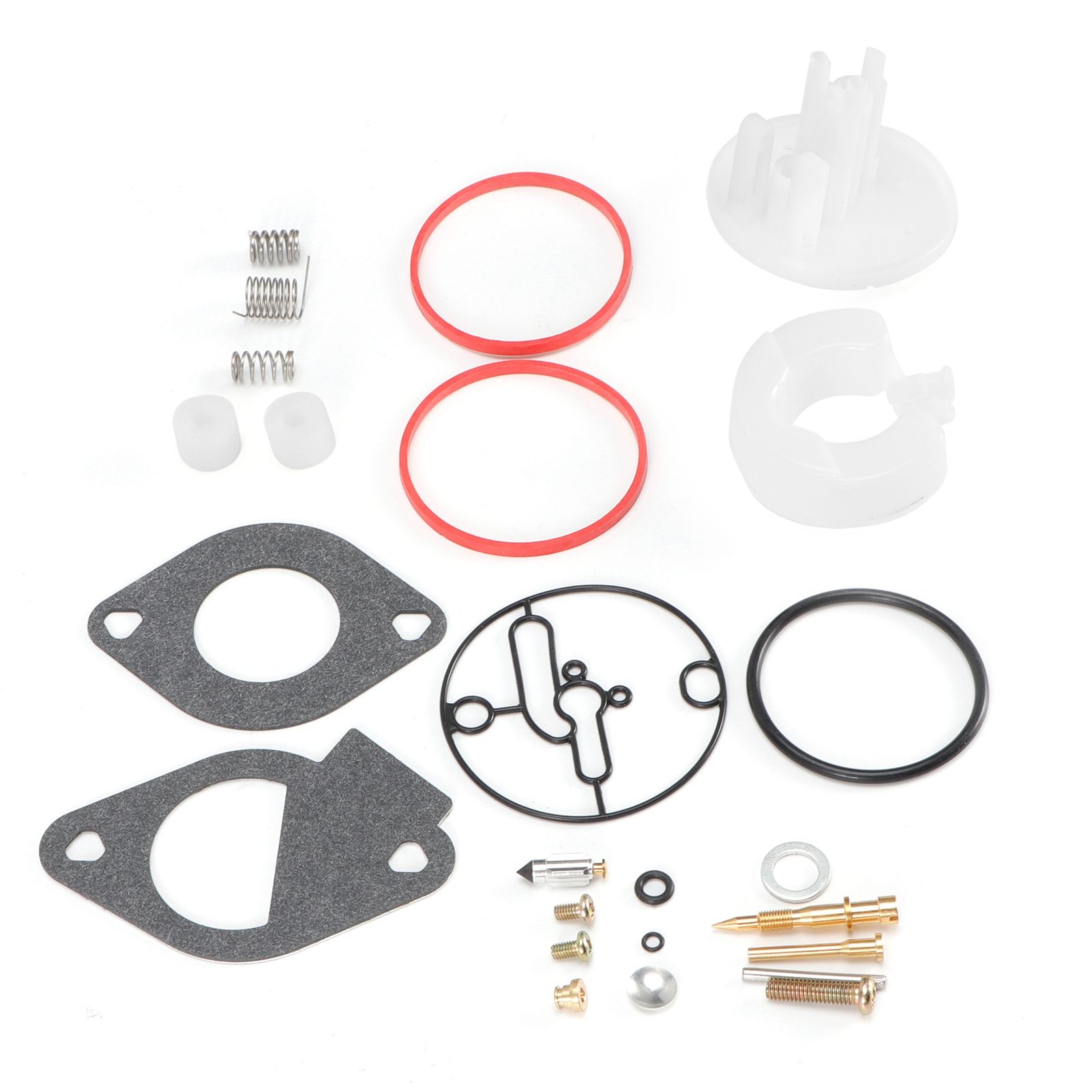 25Pcs Carburetor Overhaul Kit with Fuel Solenoid Valve for Crafter Replacement view 5