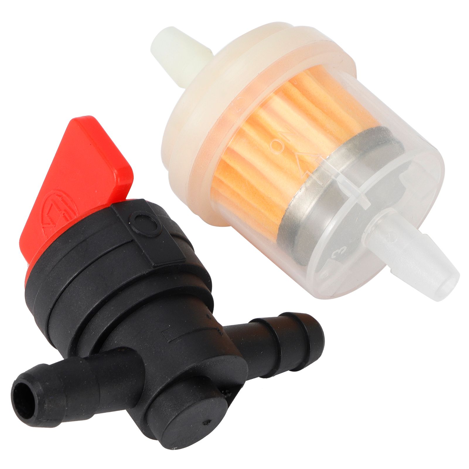 G1/4 Gas Tank Shut Cut Off Valve Filter Clamp Kit for Garden Brush Cutter Lawn view 12