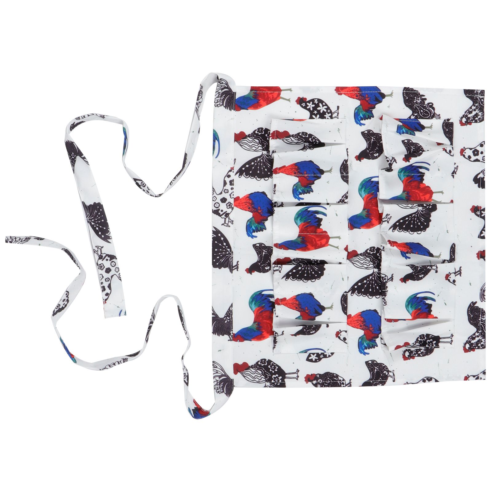 Multiple Pockets Eggs Collecting Gathering Holding Apron for Chicken Duck Eggs