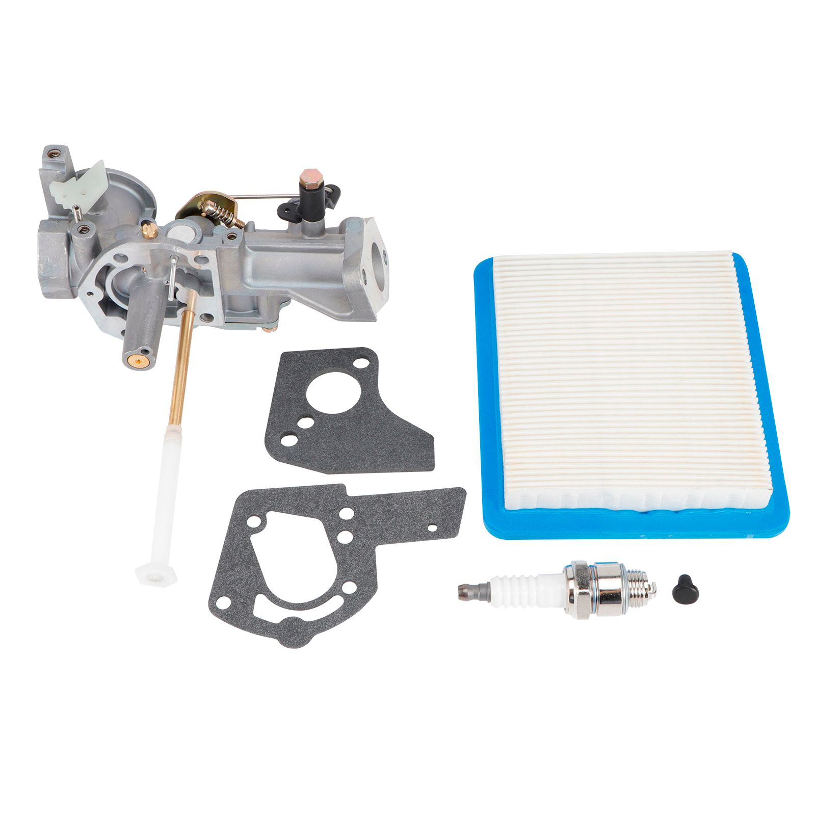 Carburetor Carb Kit 498298 Replacement Aluminum Fit for Briggs and Stratton Engine view 2