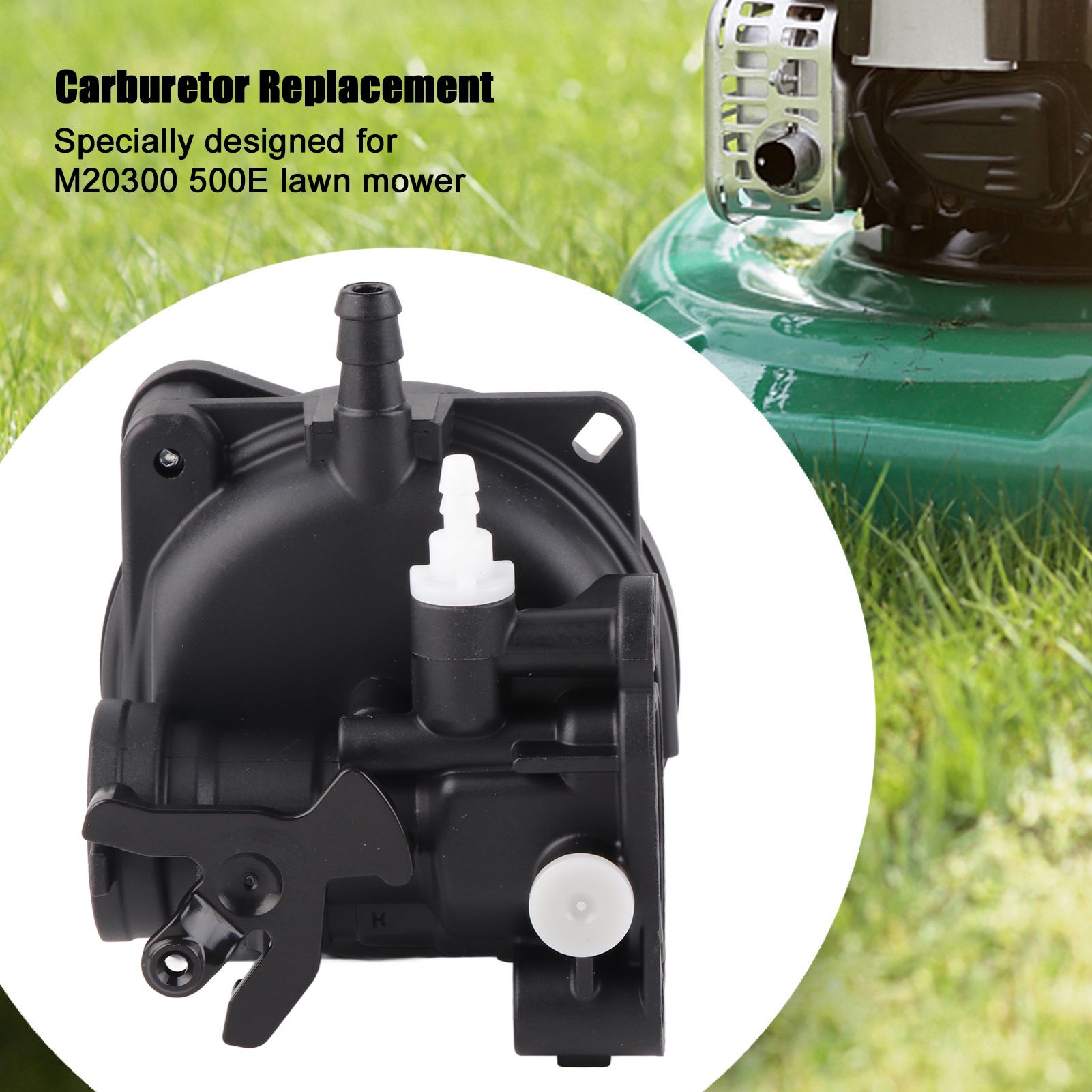 Carburetor Kit Parts Lawn Mover Trimmer Accessory Replacement for M20300 500E view 11
