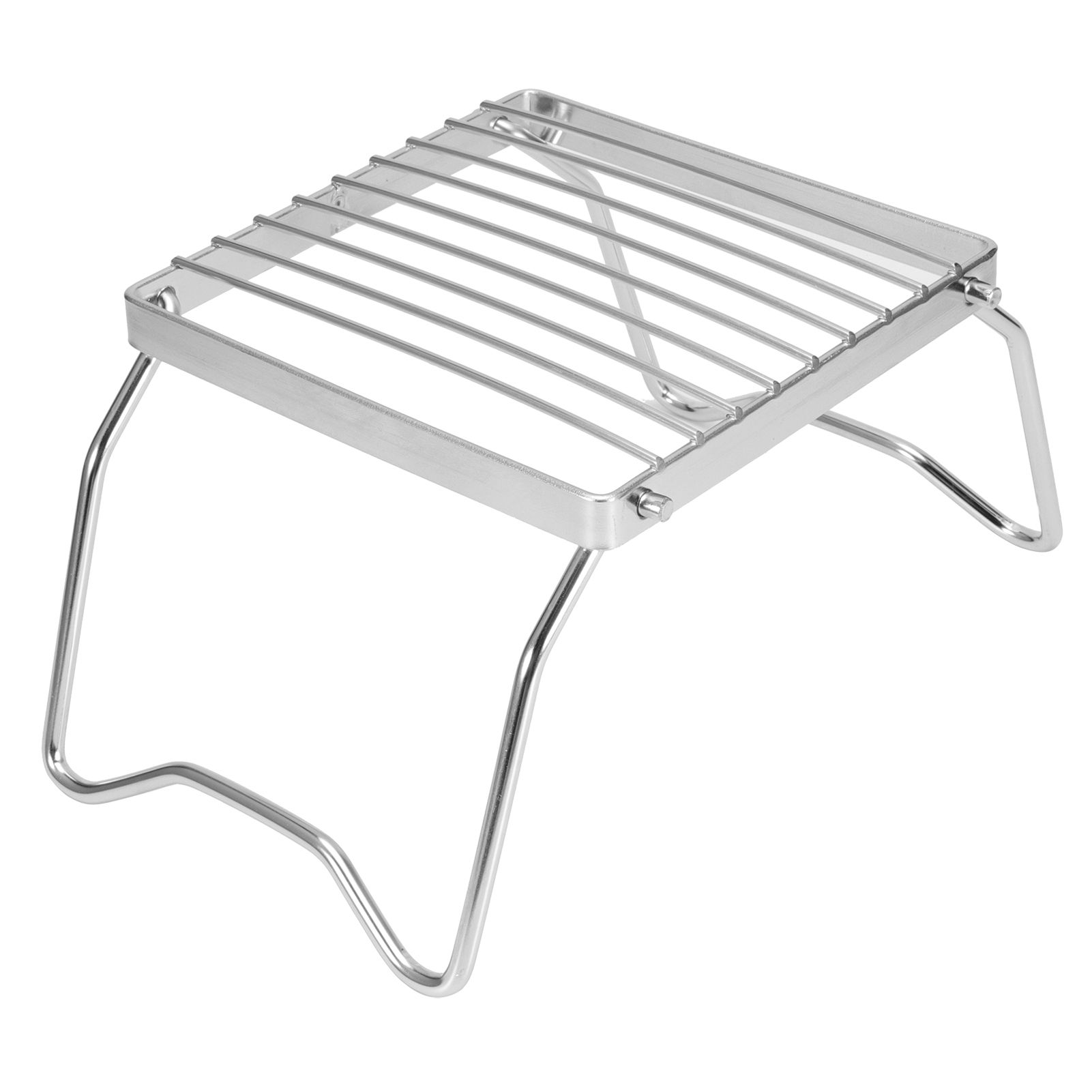 BBQ Grill Rack Mini Folding Portable Stainless Steel BBQ Grill for Outdoor view 3
