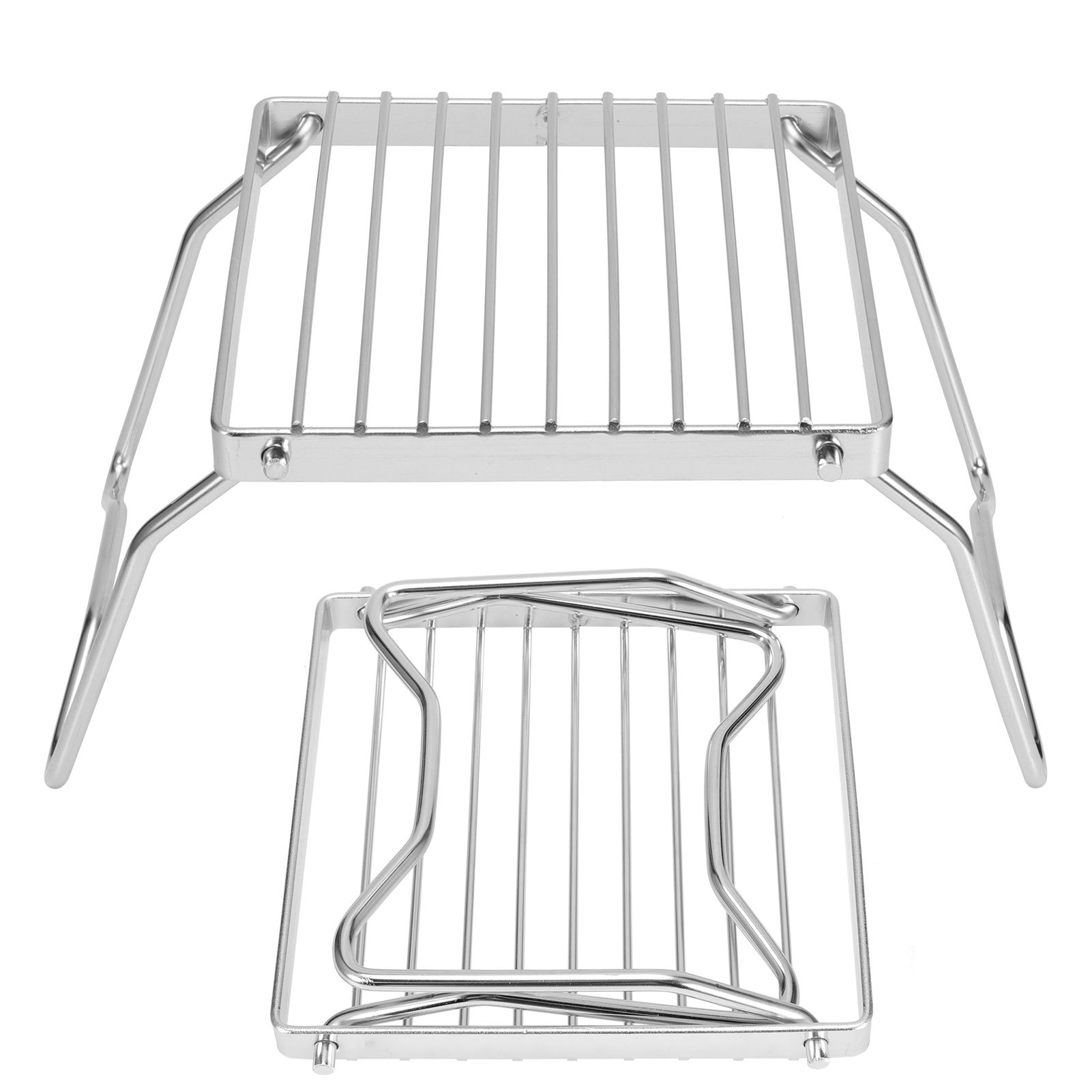 BBQ Grill Rack Mini Folding Portable Stainless Steel BBQ Grill for Outdoor view 7