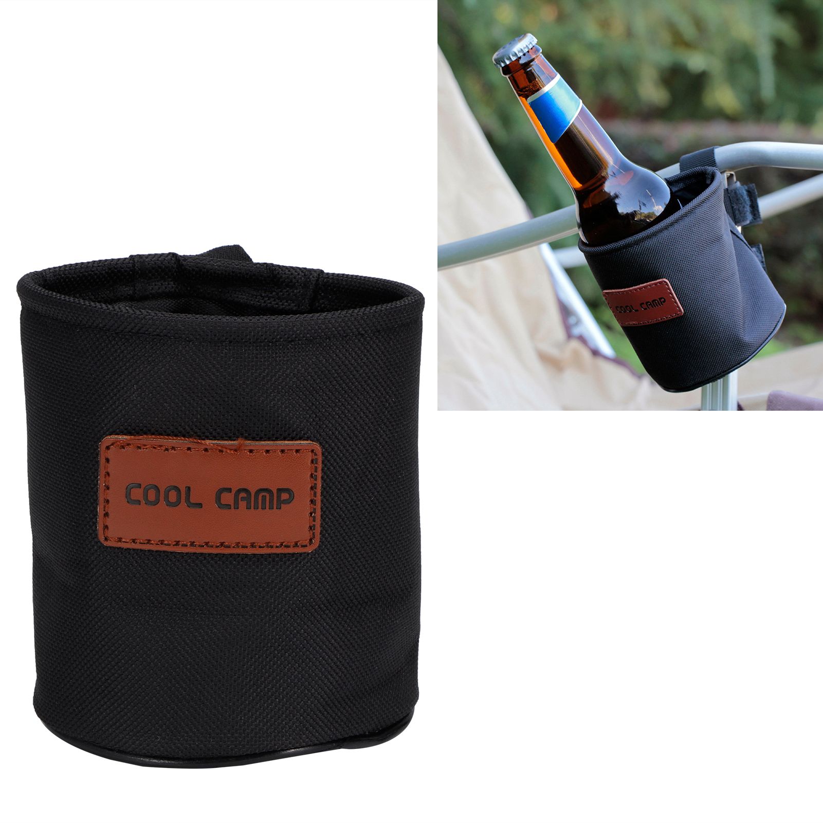 Chair Side Cup Holder Portable Water Bottle Rack for Outdoor Barbecue Picnic view 9