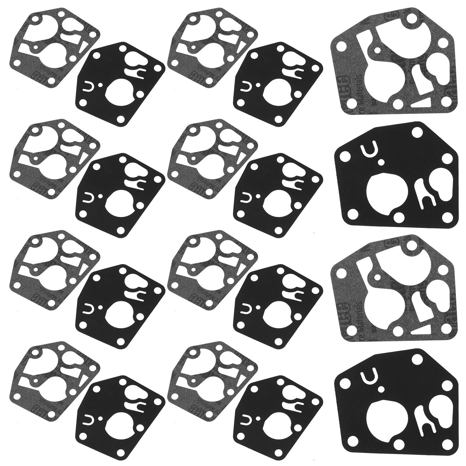 10Set Carburetor Diaphragm Gasket Kits Repairing Accessory for Briggs &amp view 2