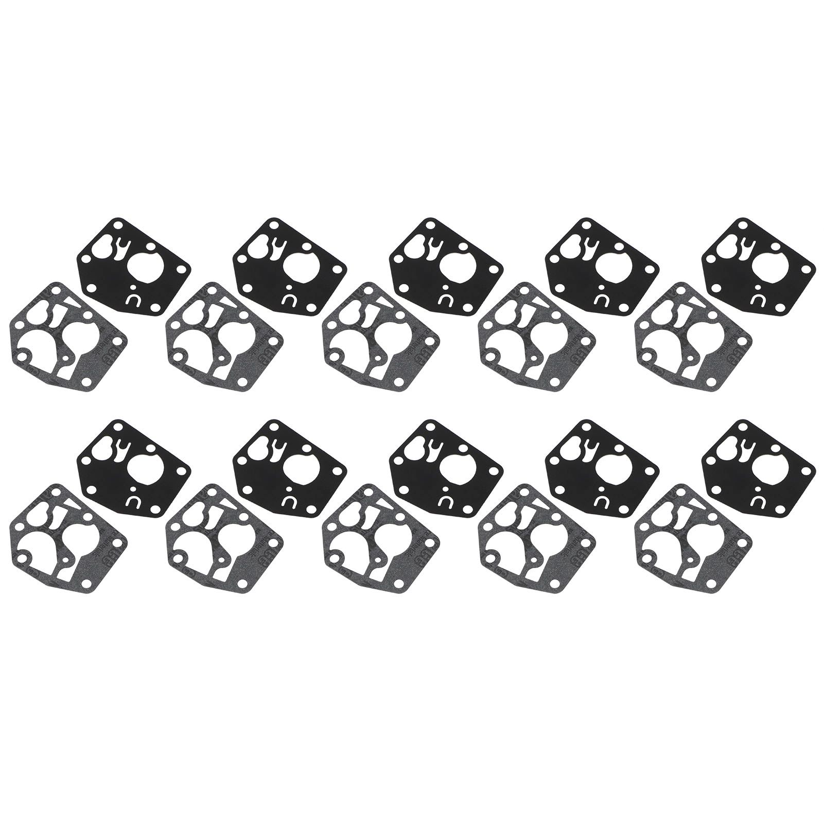 10Set Carburetor Diaphragm Gasket Kits Repairing Accessory for Briggs &amp view 4
