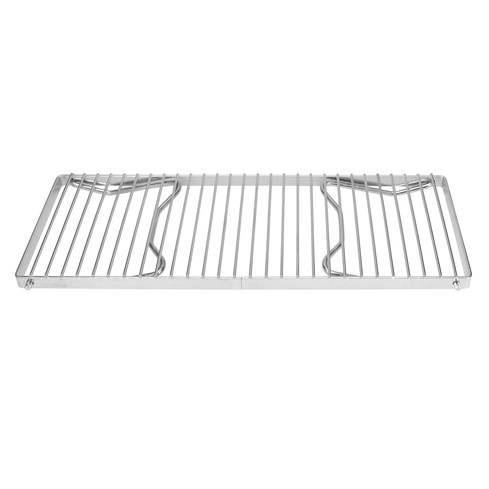 Folding Campfire Grill Portable Stainless Steel Barbeque Cooking Rack Grate Grid