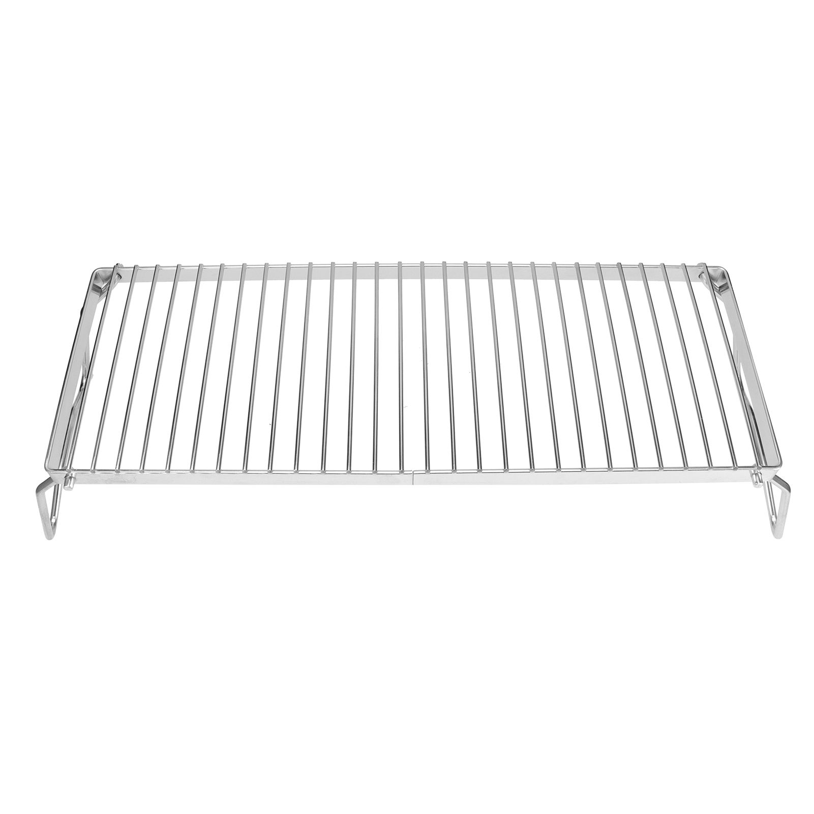Folding Campfire Grill Portable Stainless Steel Barbeque Cooking Rack Grate Grid view 6