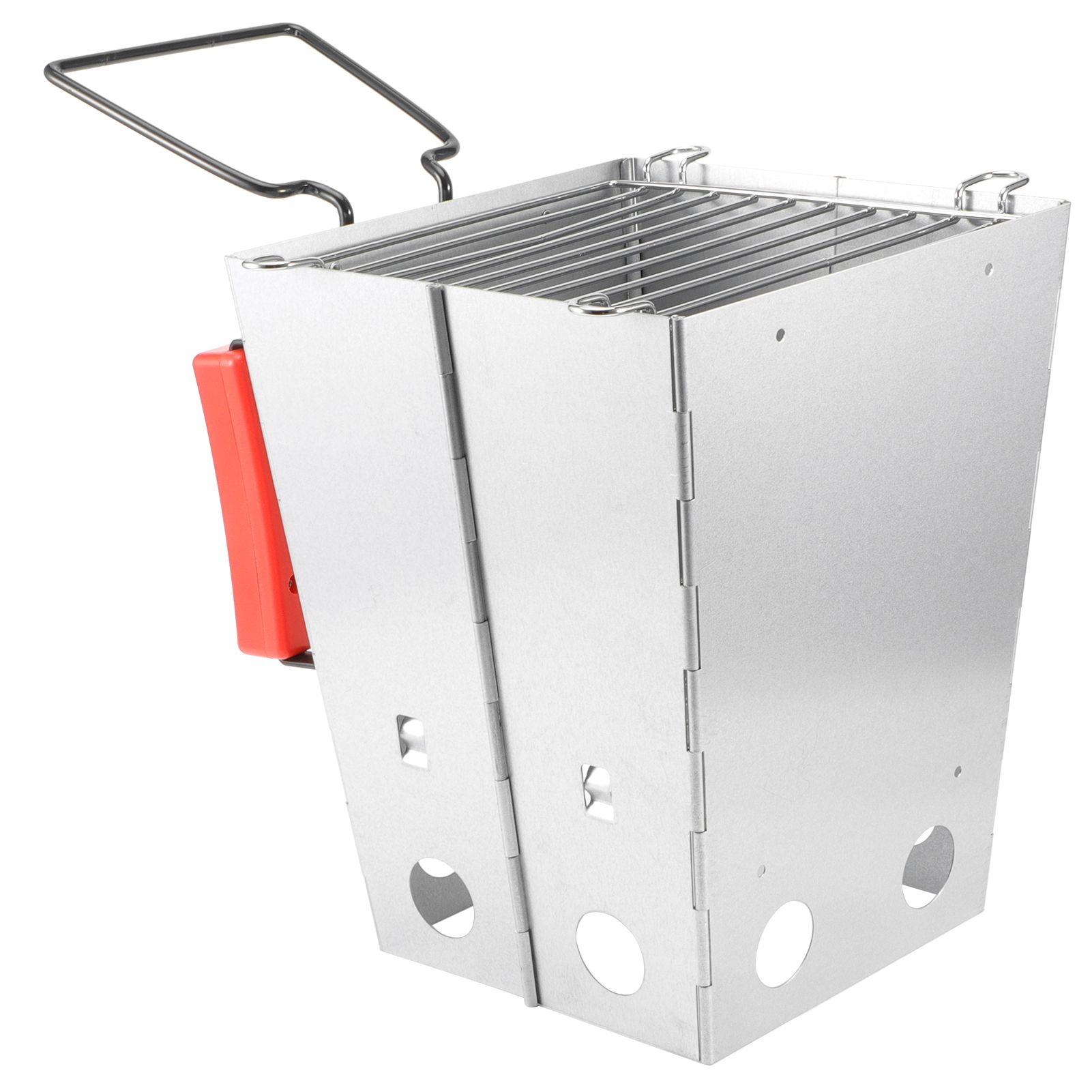 Folding Camp Burning Stove Stainless Steel Portable Camping BBQ Grill with view 5