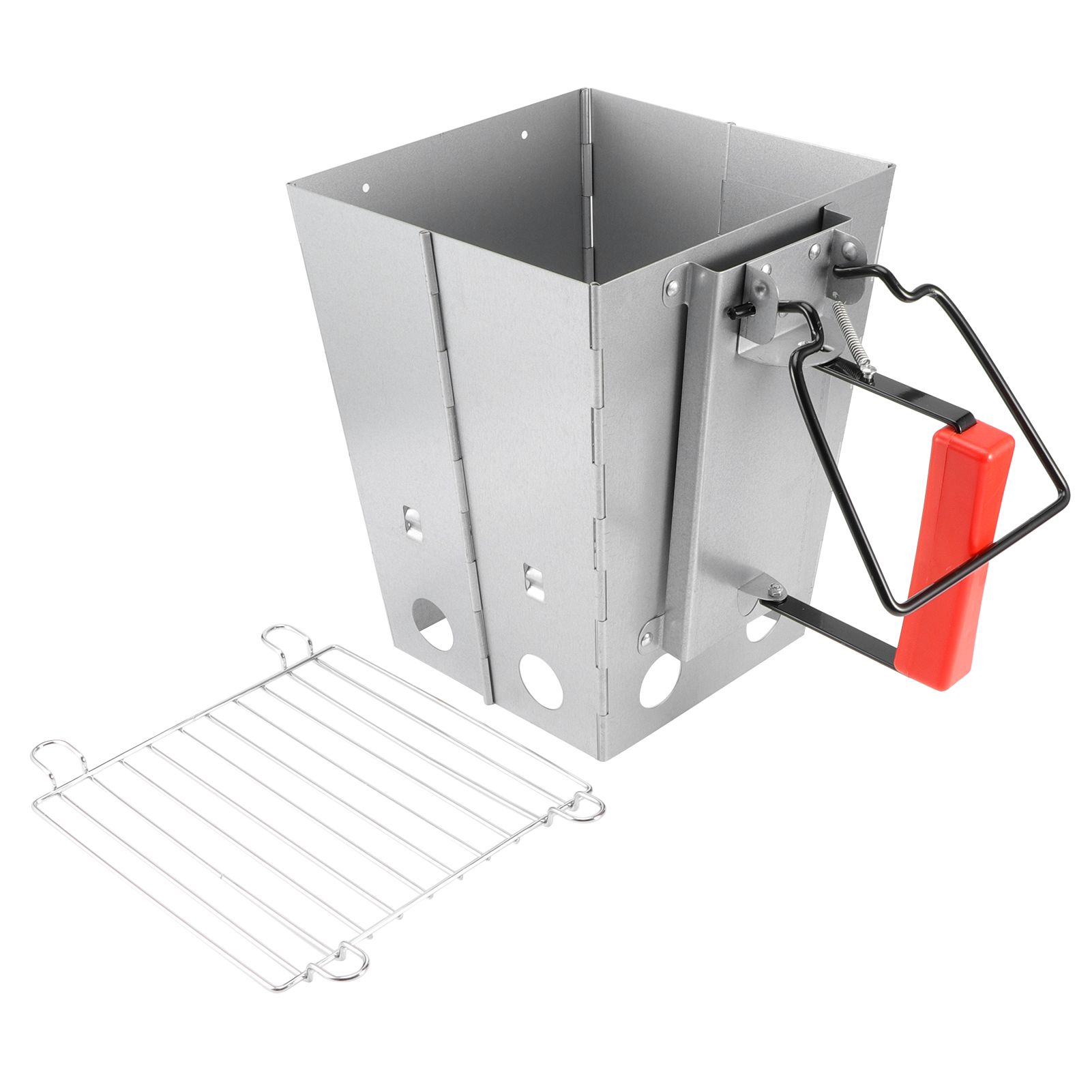 Folding Camp Burning Stove Stainless Steel Portable Camping BBQ Grill with view 7