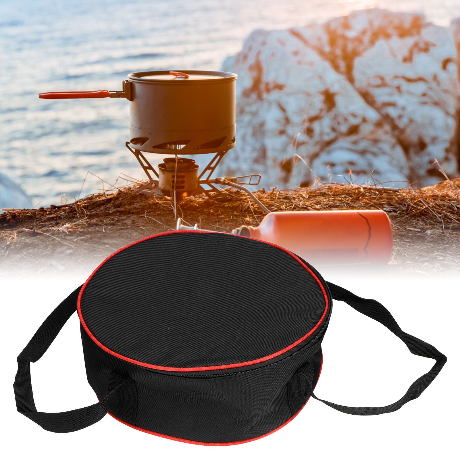Bowl Food Tableware Storage Bags Barbecue Dinnerware Storage Containers for Picnic view 10