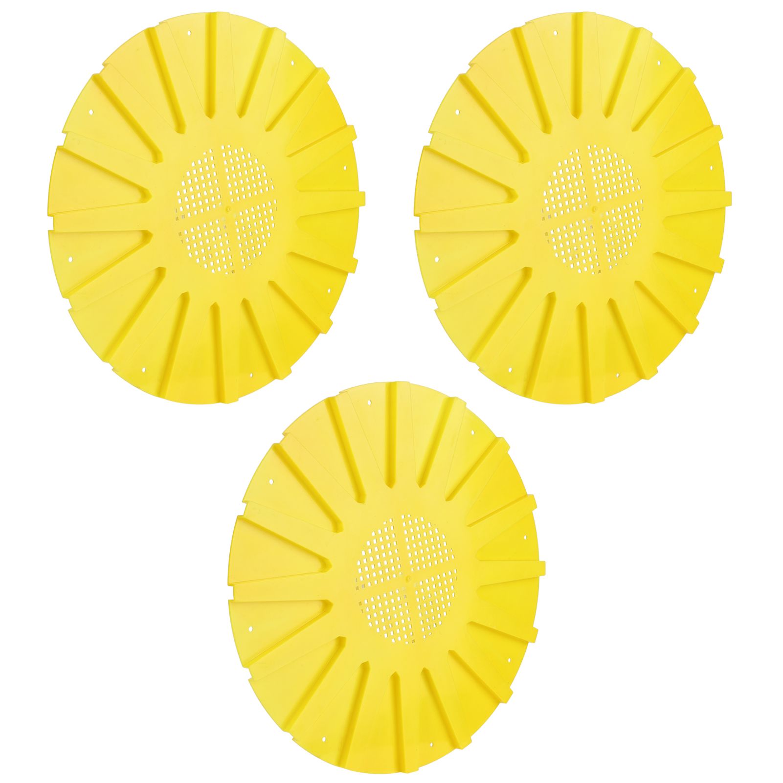 3Pcs Beehive Boor Exit Disc 16 Way Round AntiRunning Escape Plate Beekeeping Tool view 4